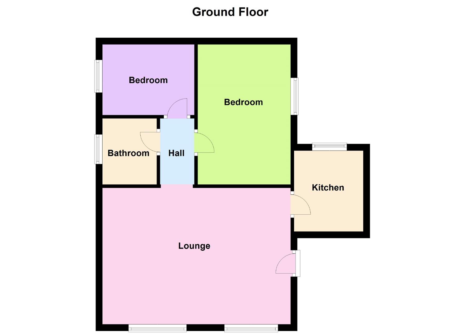 Flat 2, Audley Court, Audley Street, Ashton-Under-Lyne floorplan