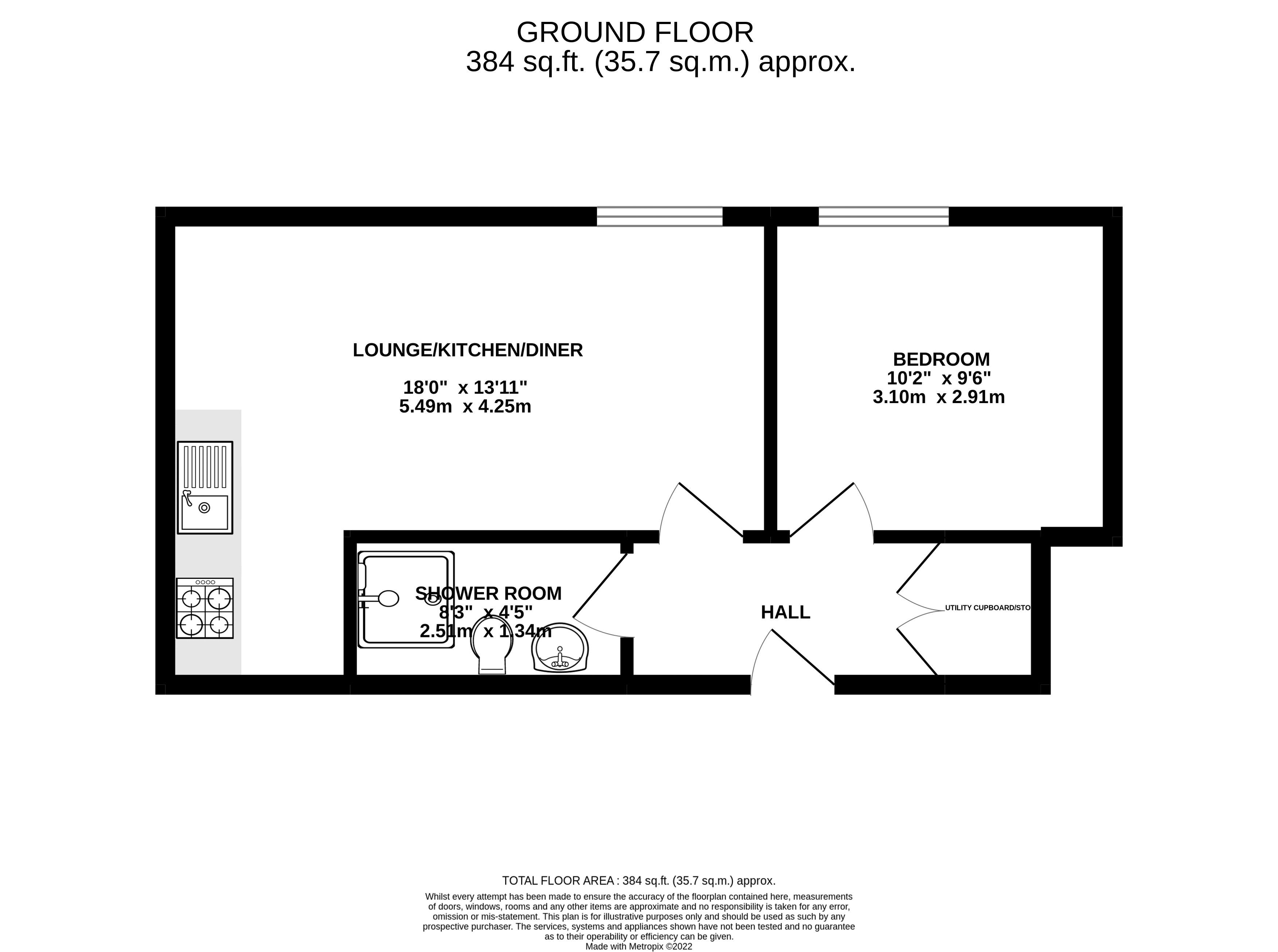 St. Paul Street, St. Pauls, Bristol BS2, 1 bedroom flat for sale