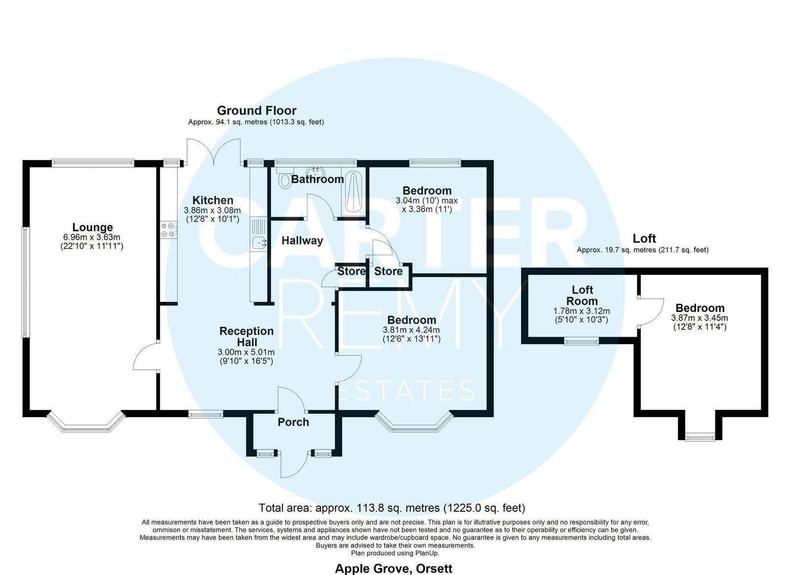 Apple Grove, Gowers Lane, Grays floorplan