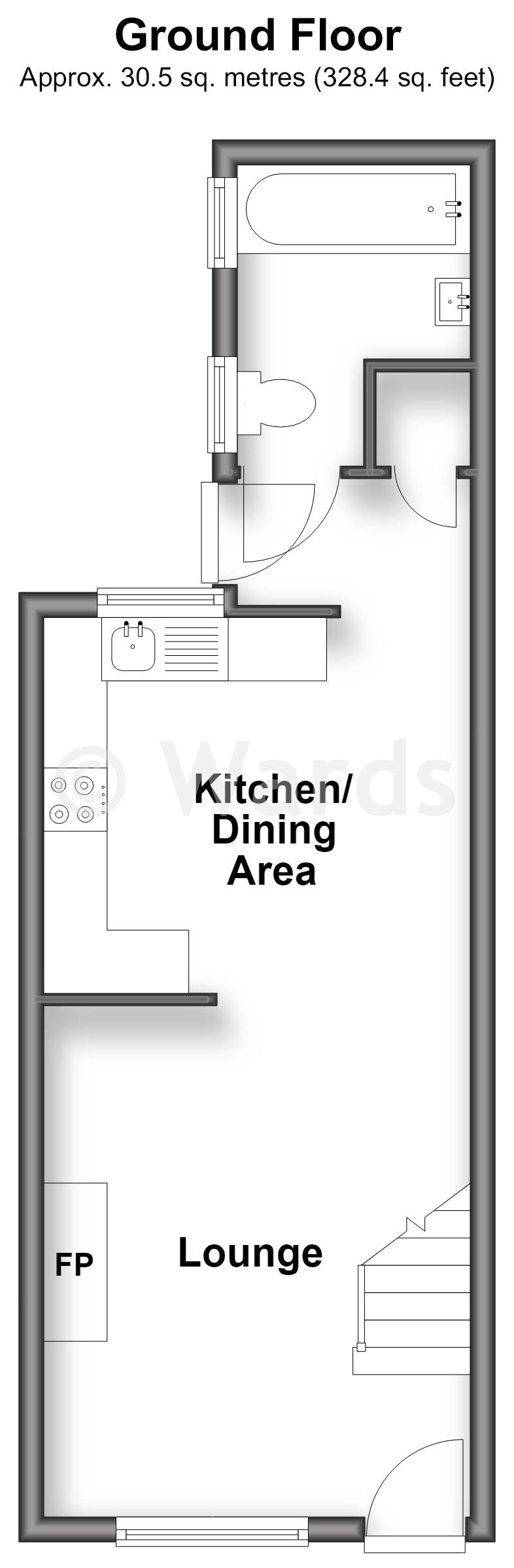 5, East Lane, Sheerness floorplan
