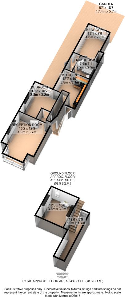2 Bedrooms Flat to rent in Campdale Road, Islington, Tufnell Park, North London N7