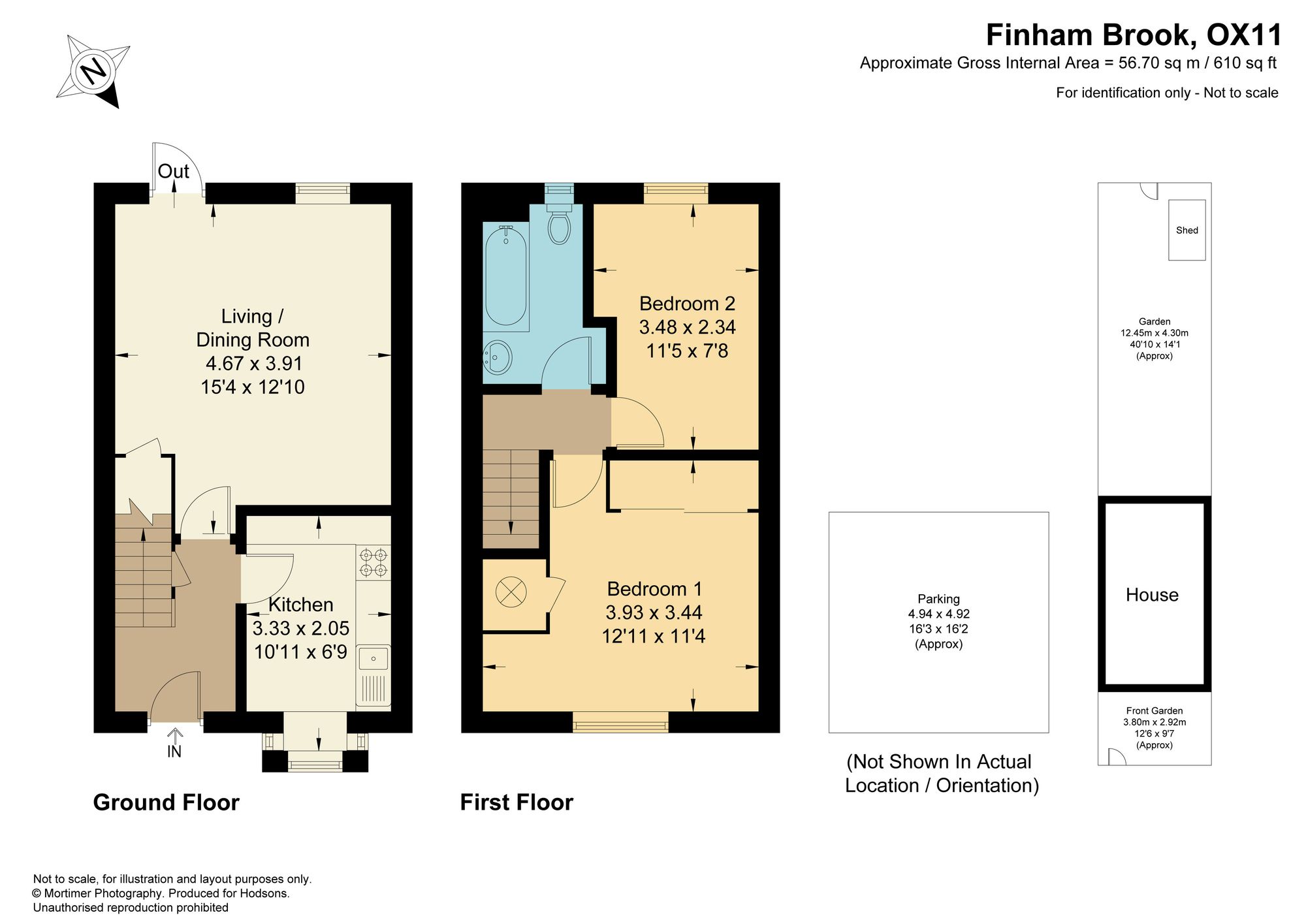 22 Finham Brook, Didcot floorplan