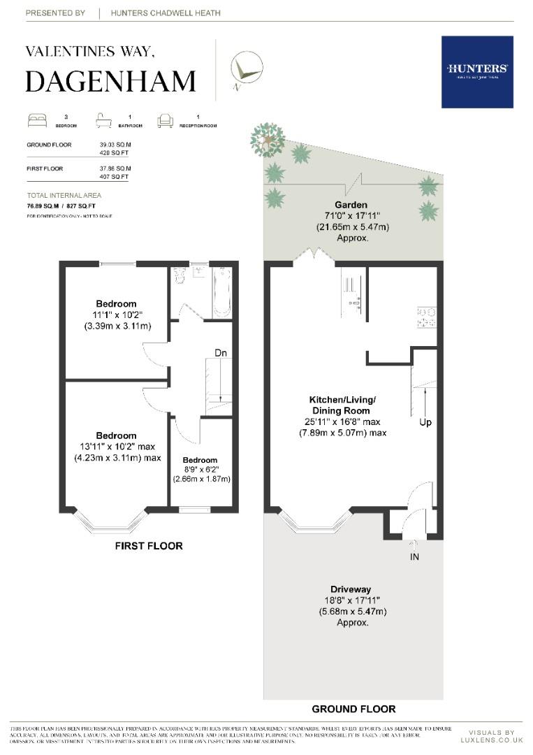 84, Valentines Way, Romford floorplan