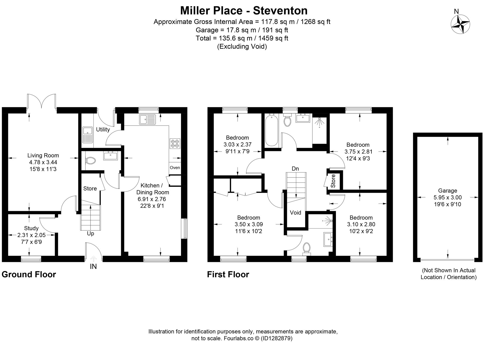 39 Miller Place, Abingdon floorplan