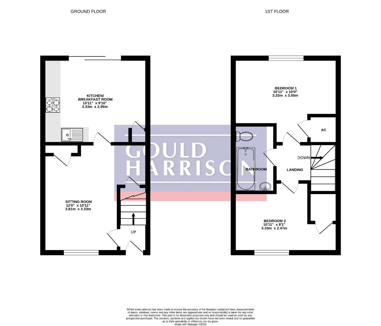 Arden Drive, Ashford TN24 floorplan