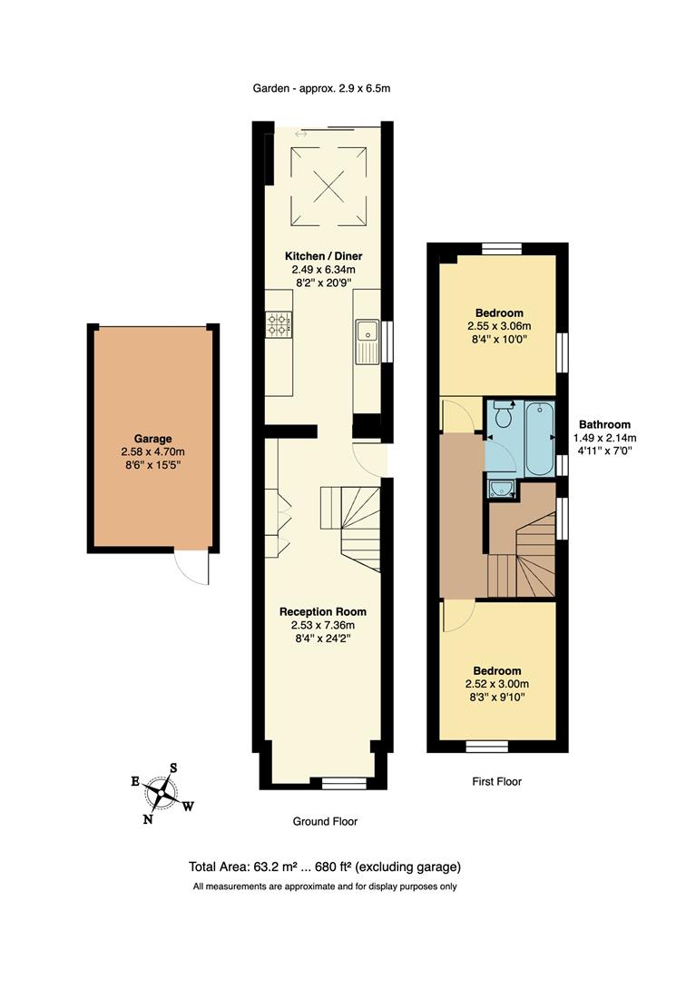 61, Pevensey Road, Forest Gate floorplan