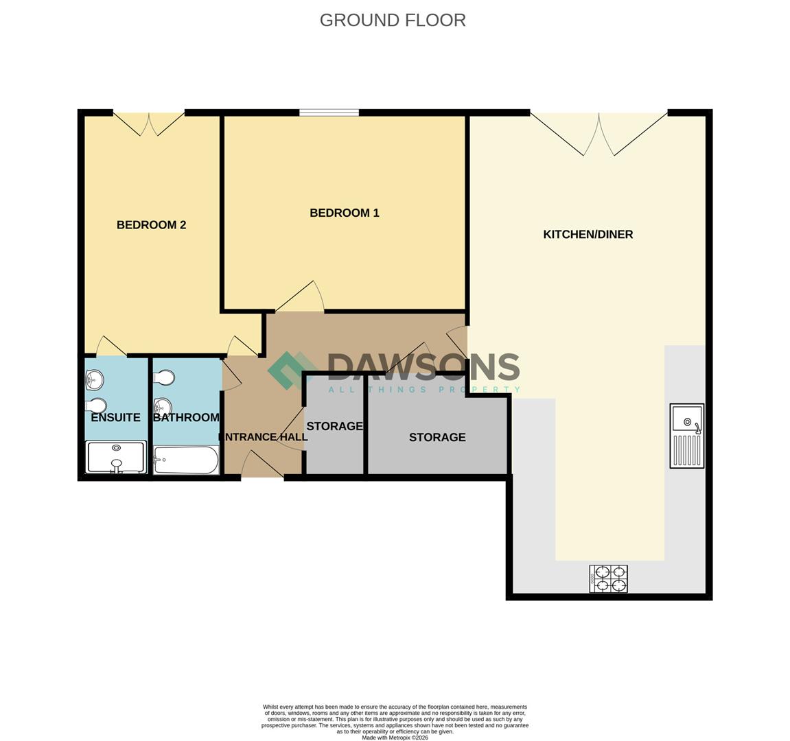 Flat 6, Maliphant, Bwlchygwynt, Llanelli floorplan