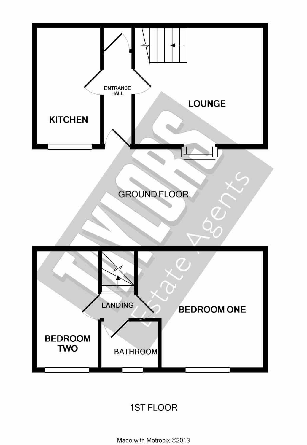 2 Bedrooms  to rent in Muntjac Close, Eaton Socon, St. Neots PE19