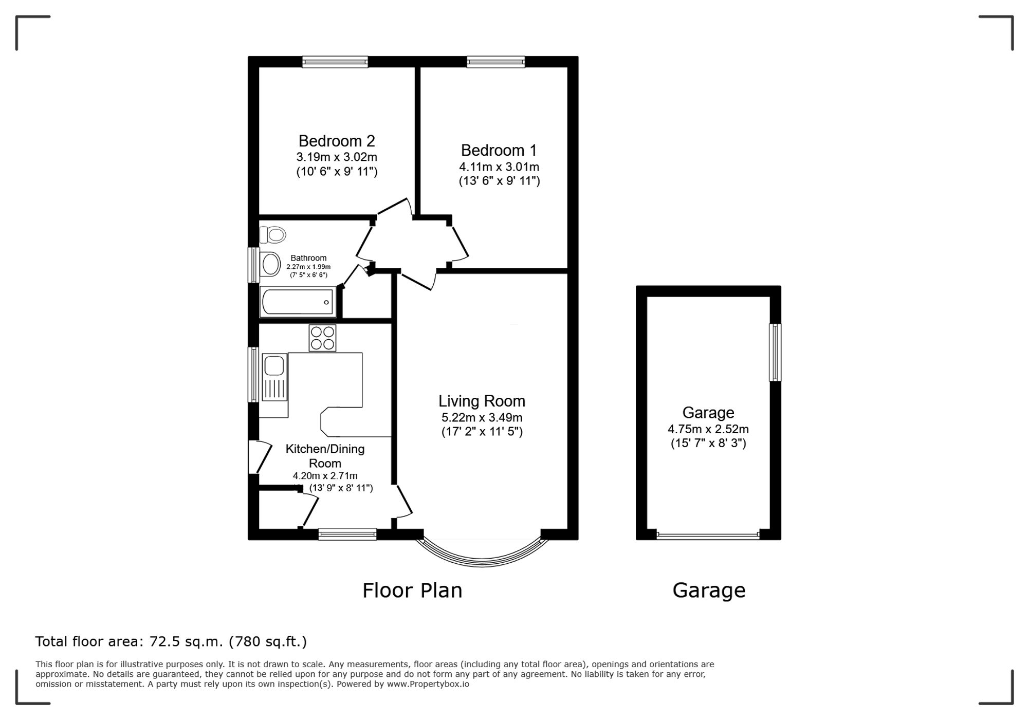 22 Byatts Grove, Stoke-On-Trent floorplan