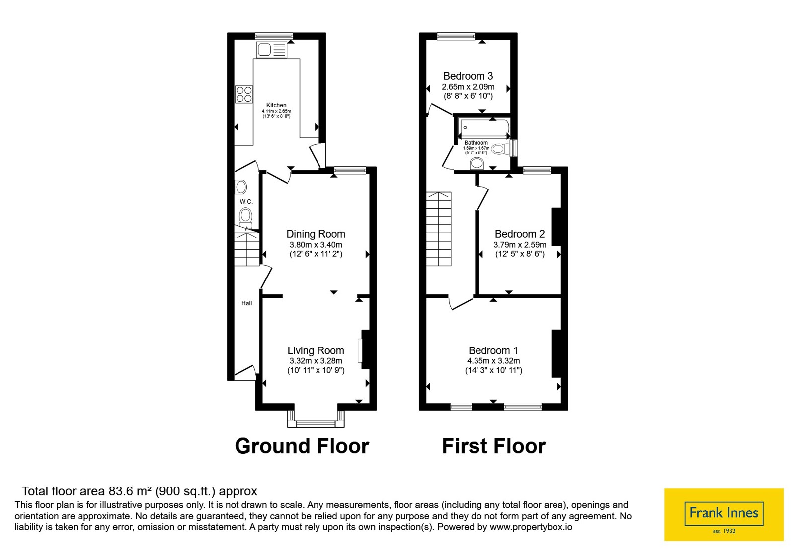 3, Eltham Road, Nottingham floorplan