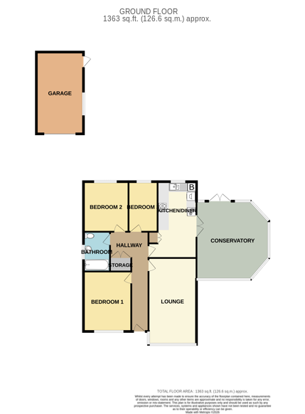 7, Tuxford Road, Lytham St. Annes floorplan