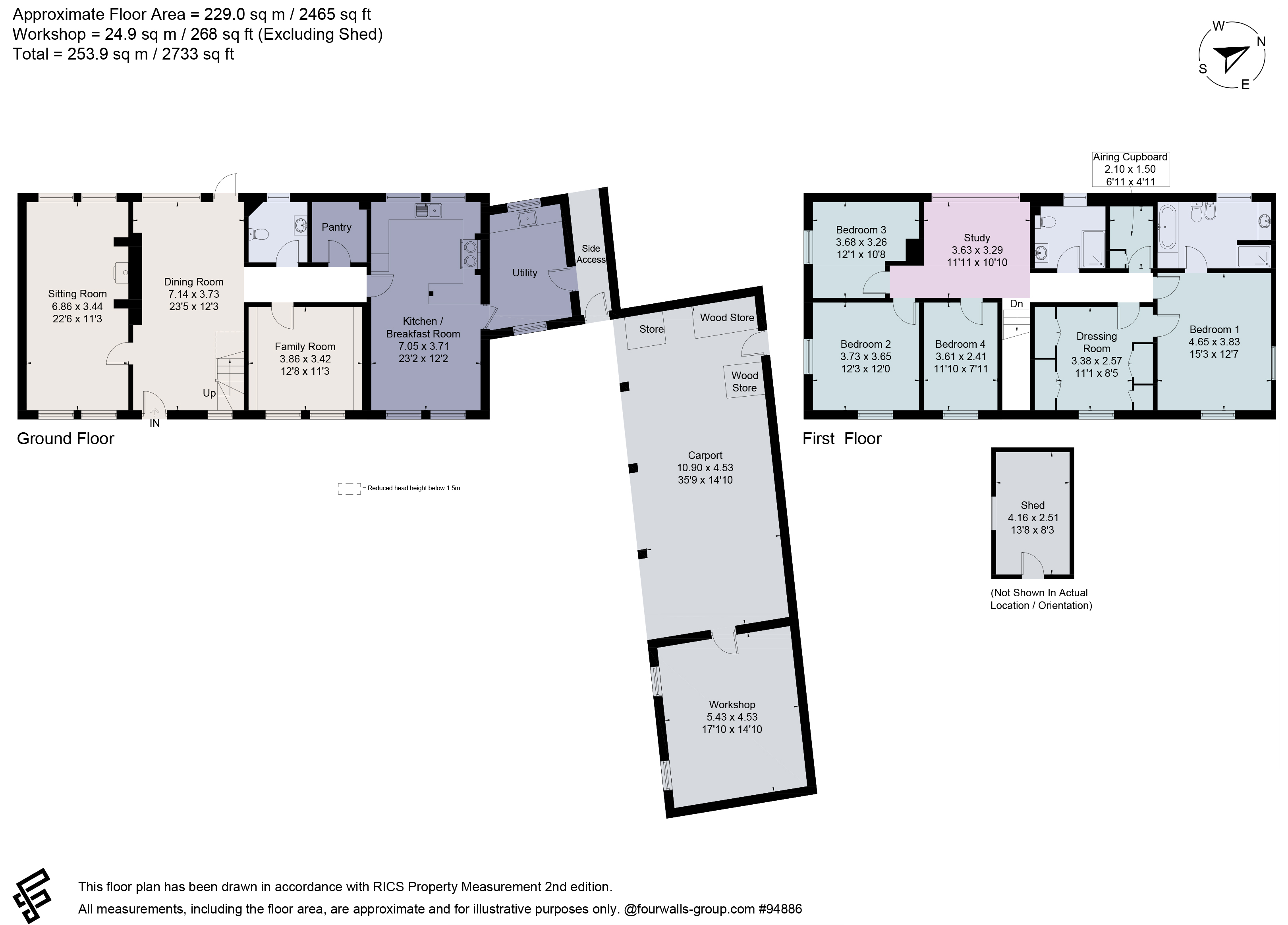 Brogden Barn,, Forge Lane, Maidstone floorplan