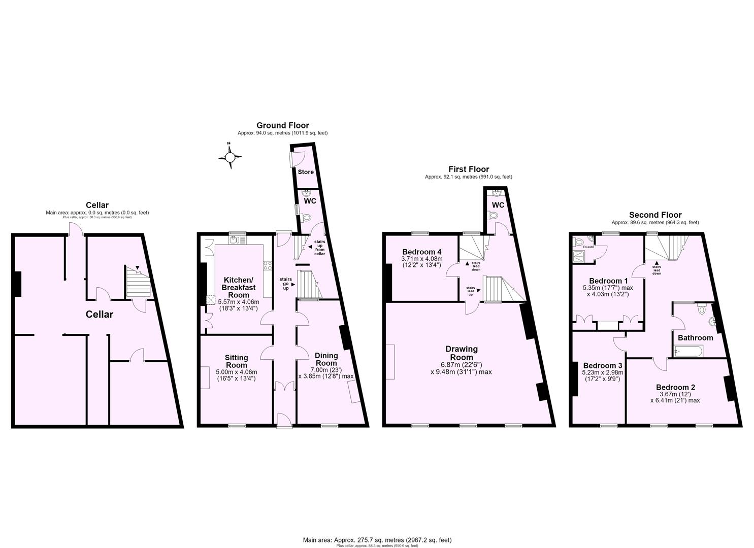 62, Holgate Road, York floorplan