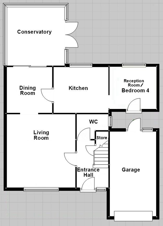 8, Trent Close, Derby floorplan