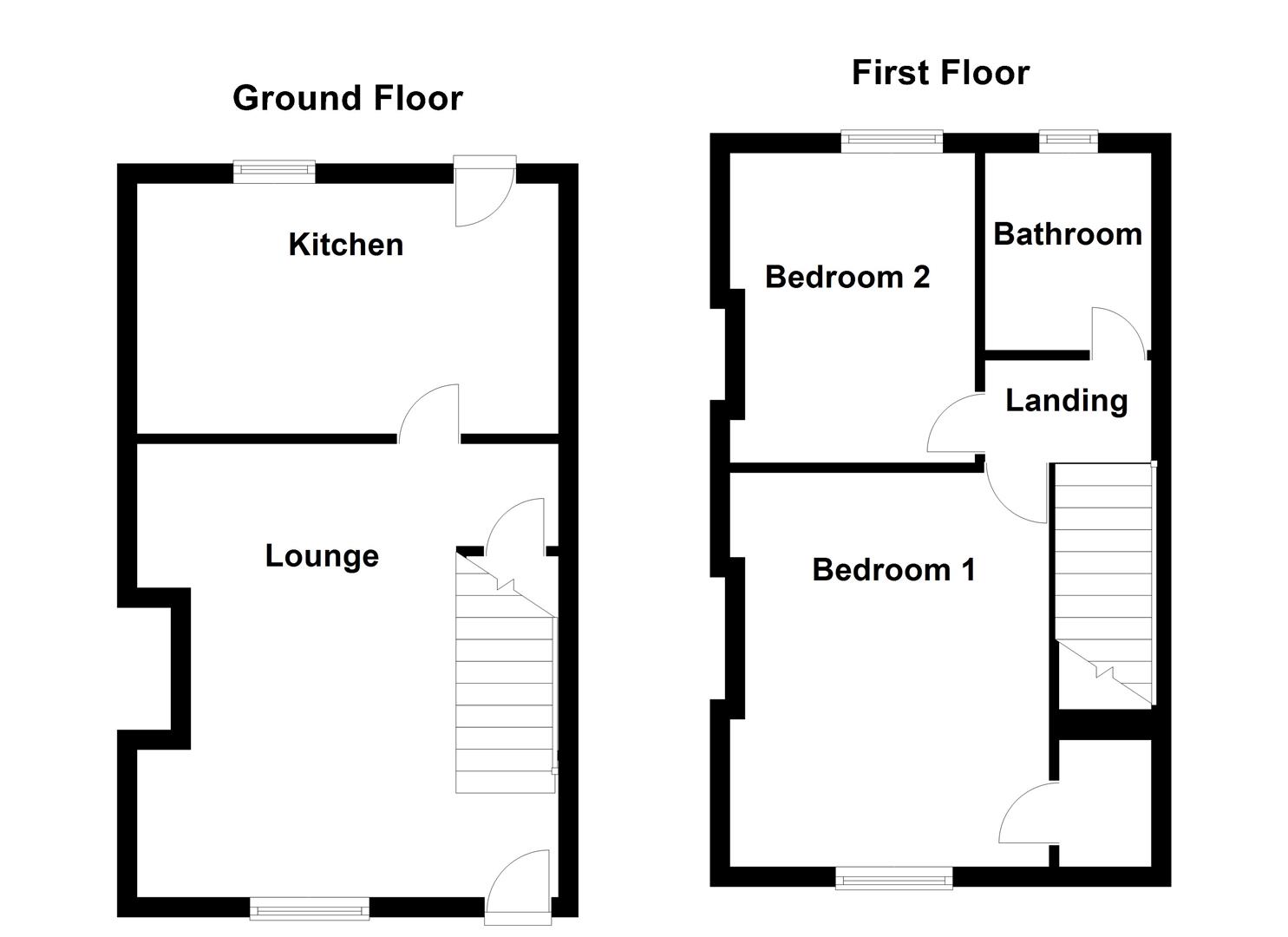25, Broomcroft Road, Ossett floorplan