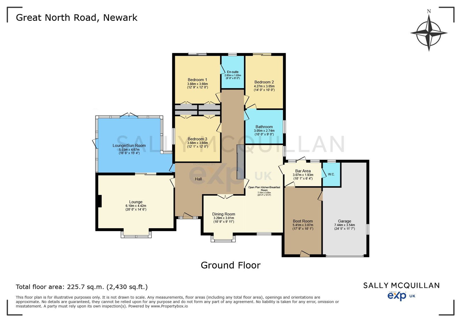 Leyfields, Great North Road, Newark floorplan