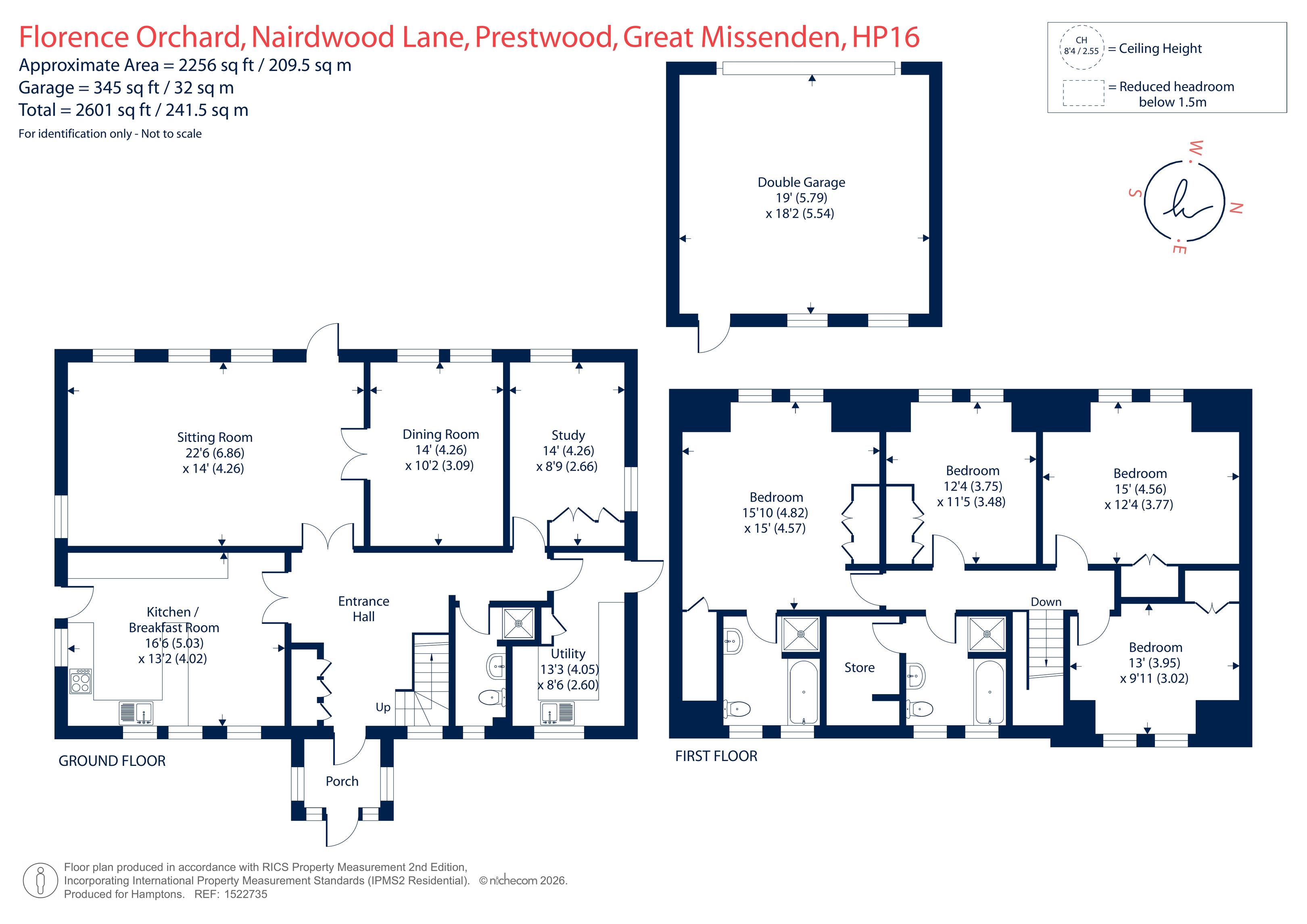Florence Orchard, Nairdwood Lane, Great Missenden floorplan