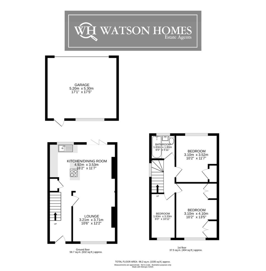272, Lynmouth Avenue, Morden floorplan
