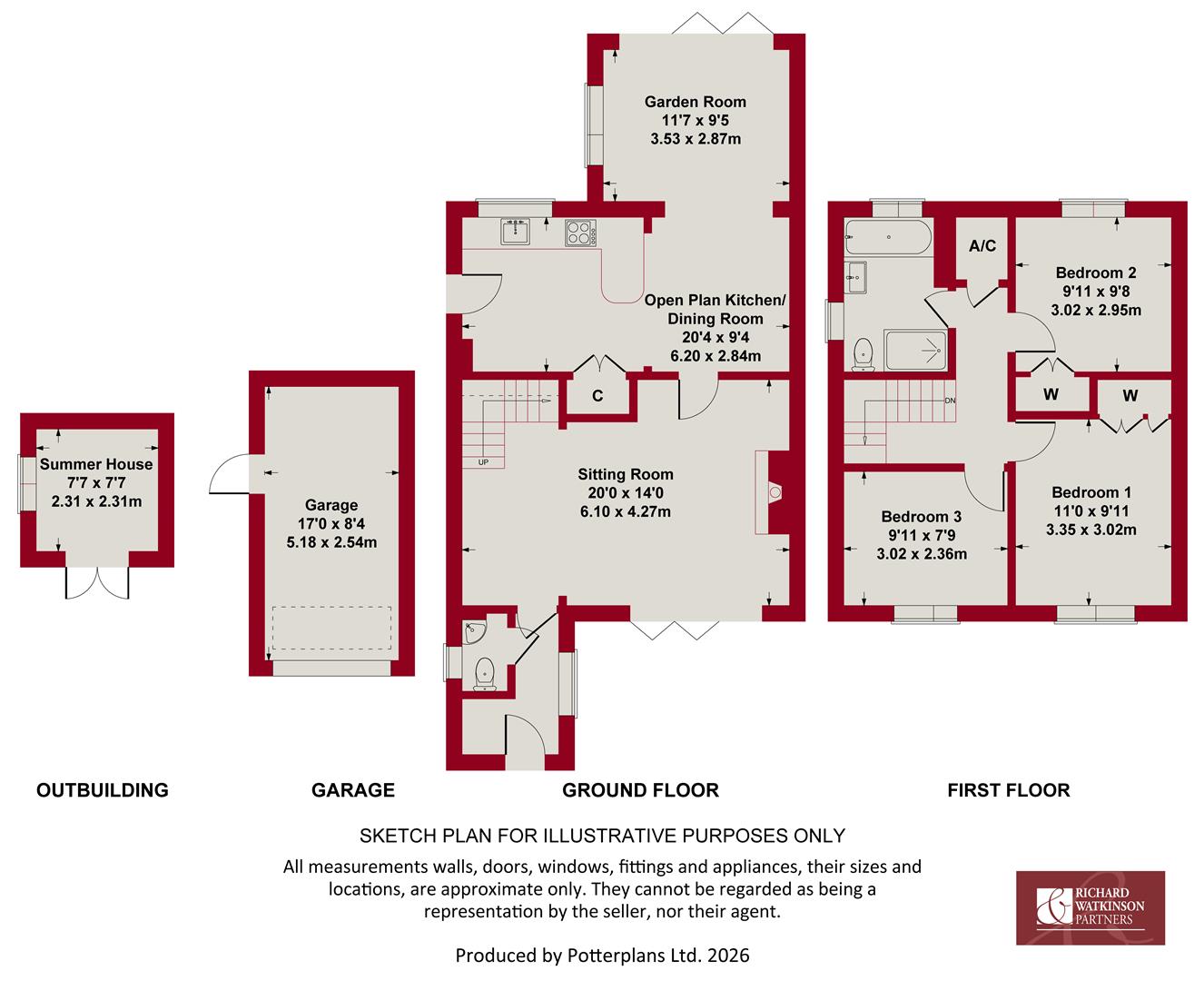 6, Hardys Close, Cropwell Bishop floorplan