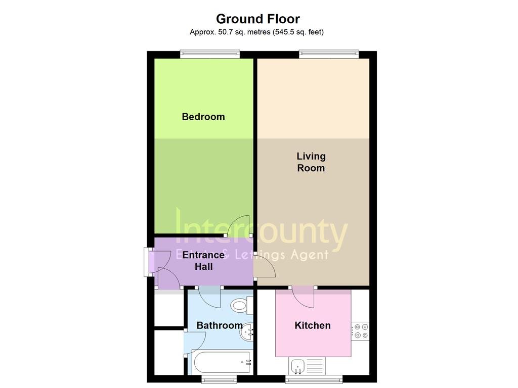 1 Bedrooms Flat to rent in Lawrence Moorings, Sawbridgeworth, Sawbridgeworth CM21