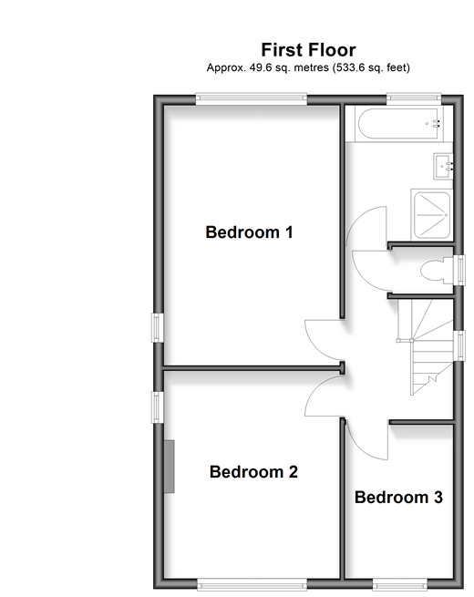 Tillingdown Hill, Caterham floorplan