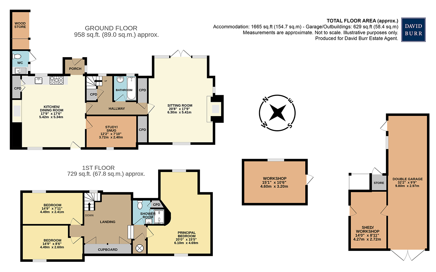 2 The Thatchers, Moats Tye, Stowmarket floorplan