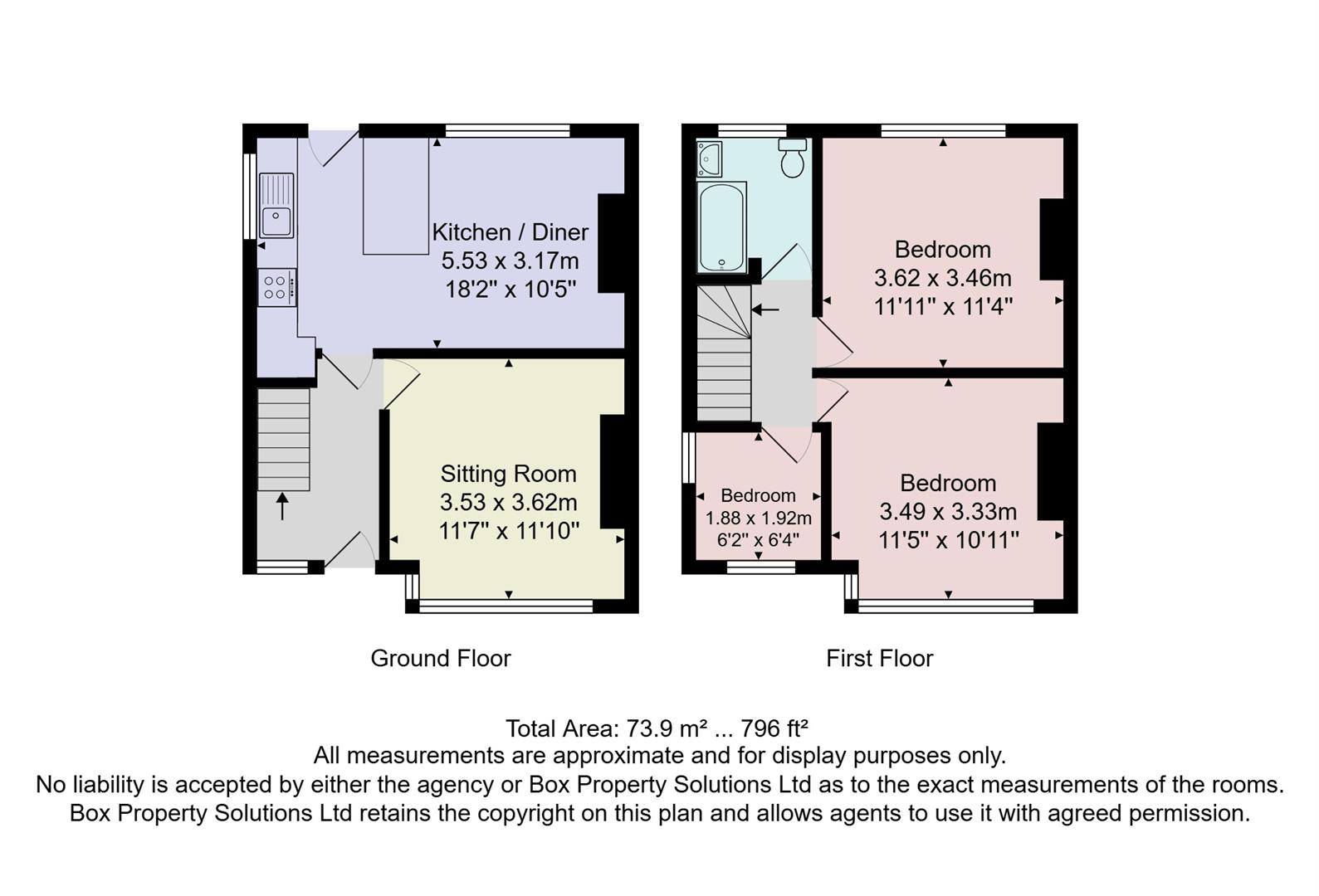 8, Grange Avenue, Menston floorplan