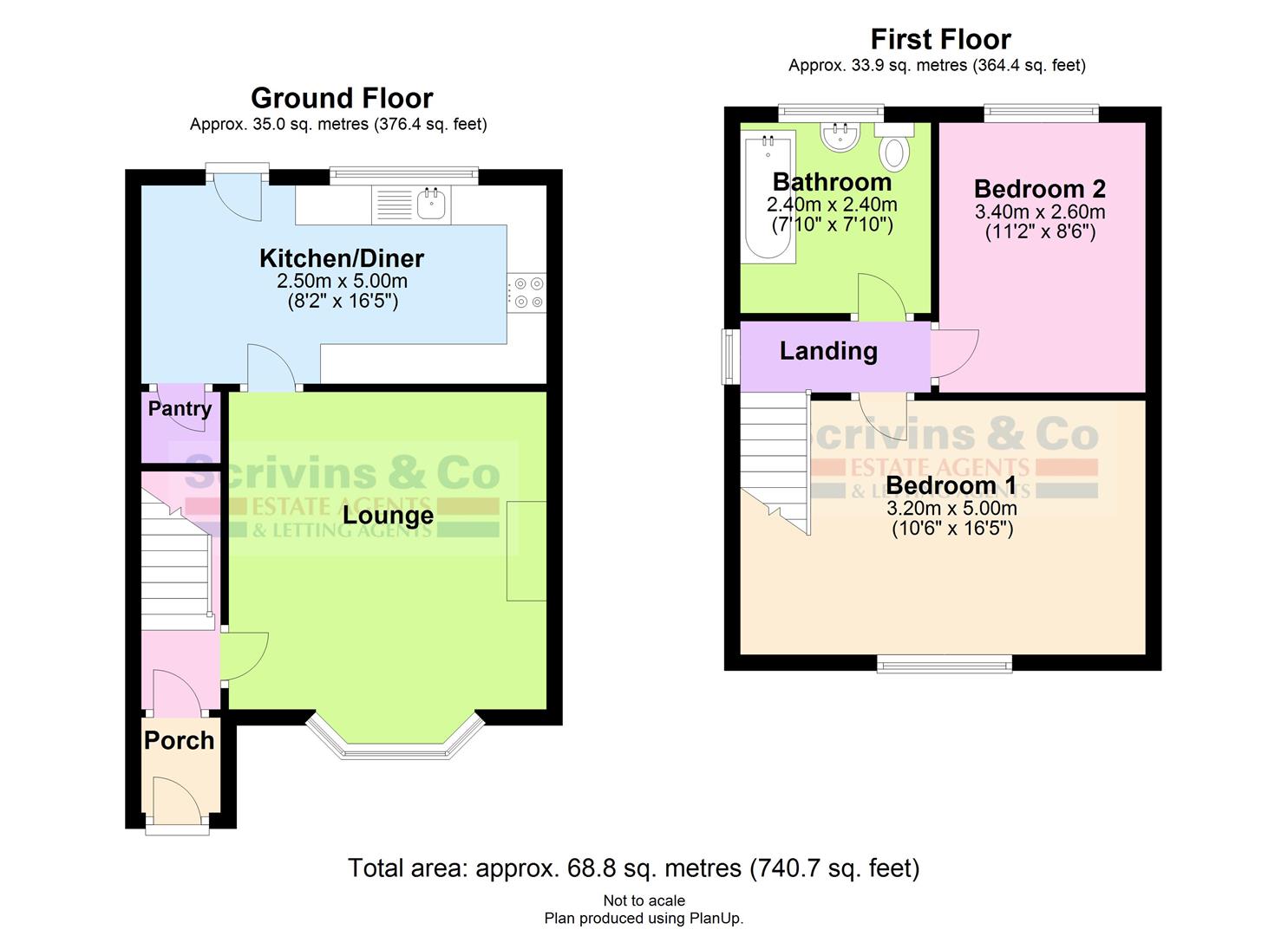 Leicester Road, Wolvey, Hinckley LE10, 2 bedroom semidetached house