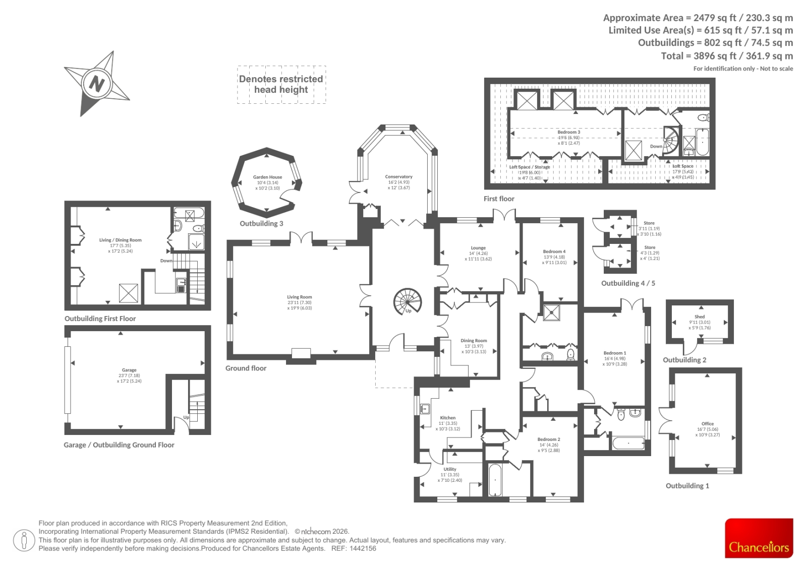 HERNES KEEP, North Street, Windsor floorplan