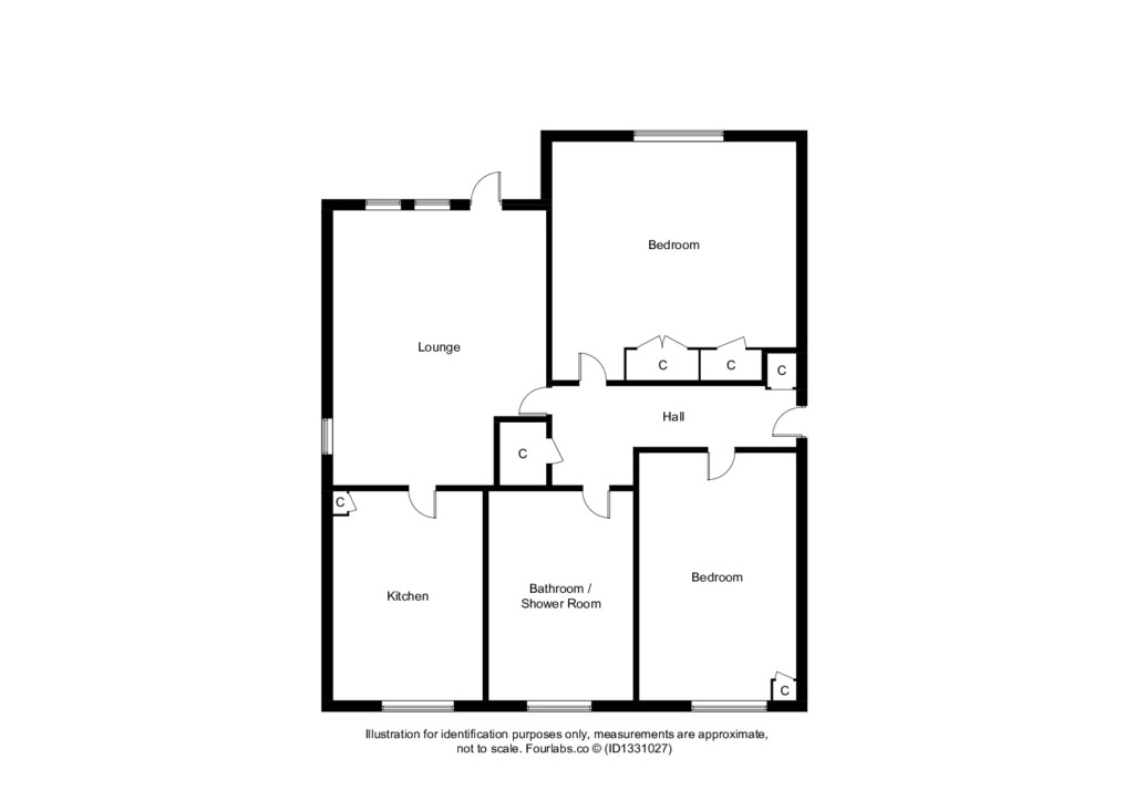 24, The Corries, Fort William floorplan