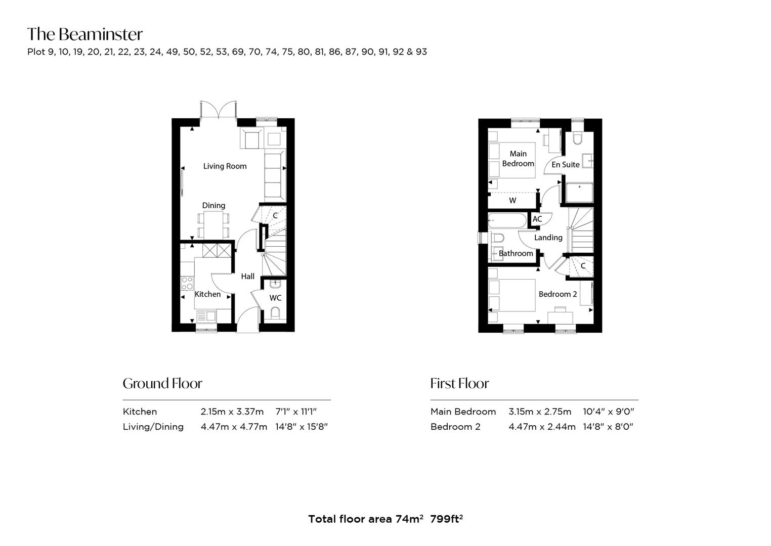 53, Fiddleford Ridge, Sturminster Newton floorplan