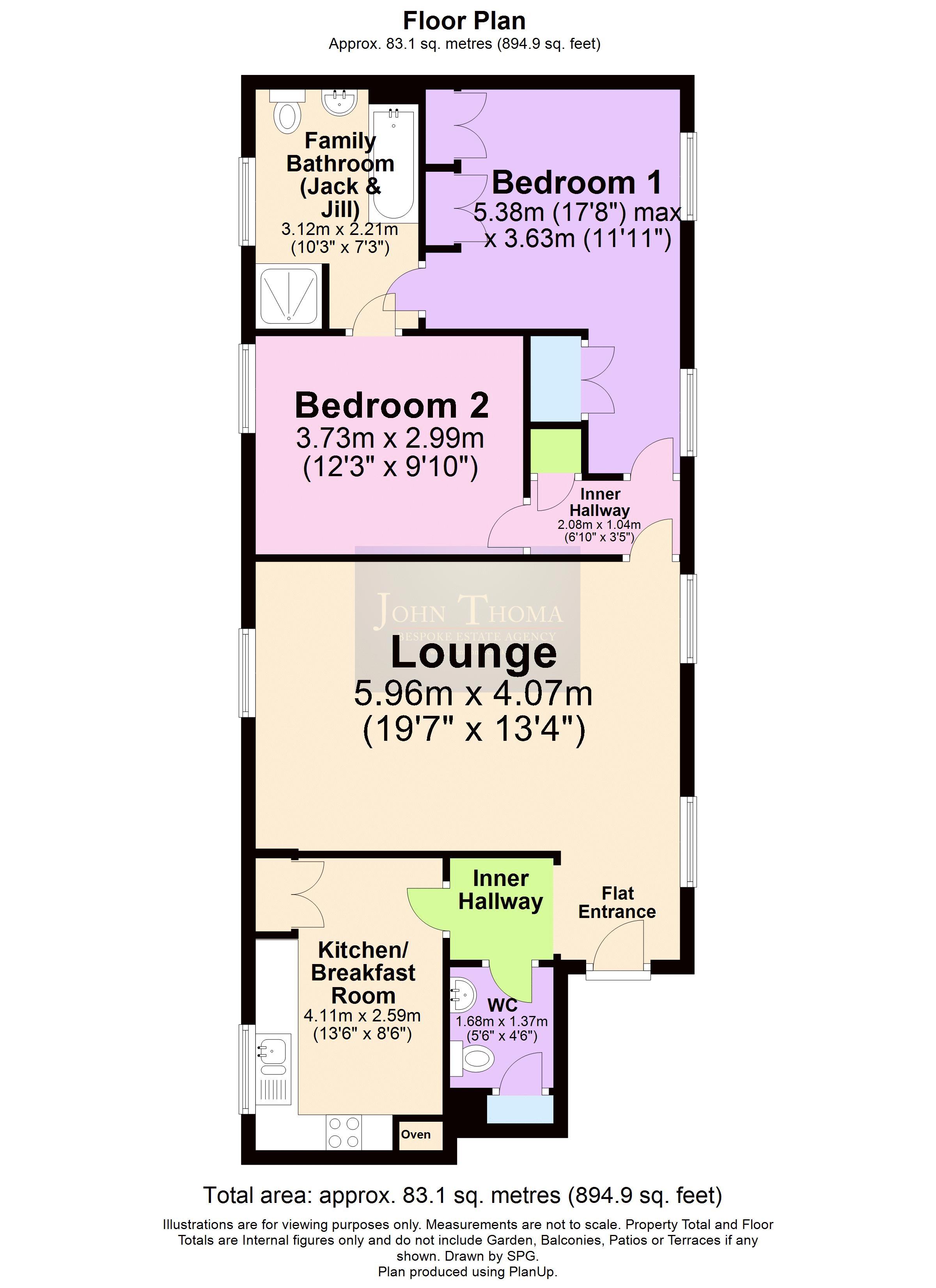 10, Tavistock House, Repton Park floorplan