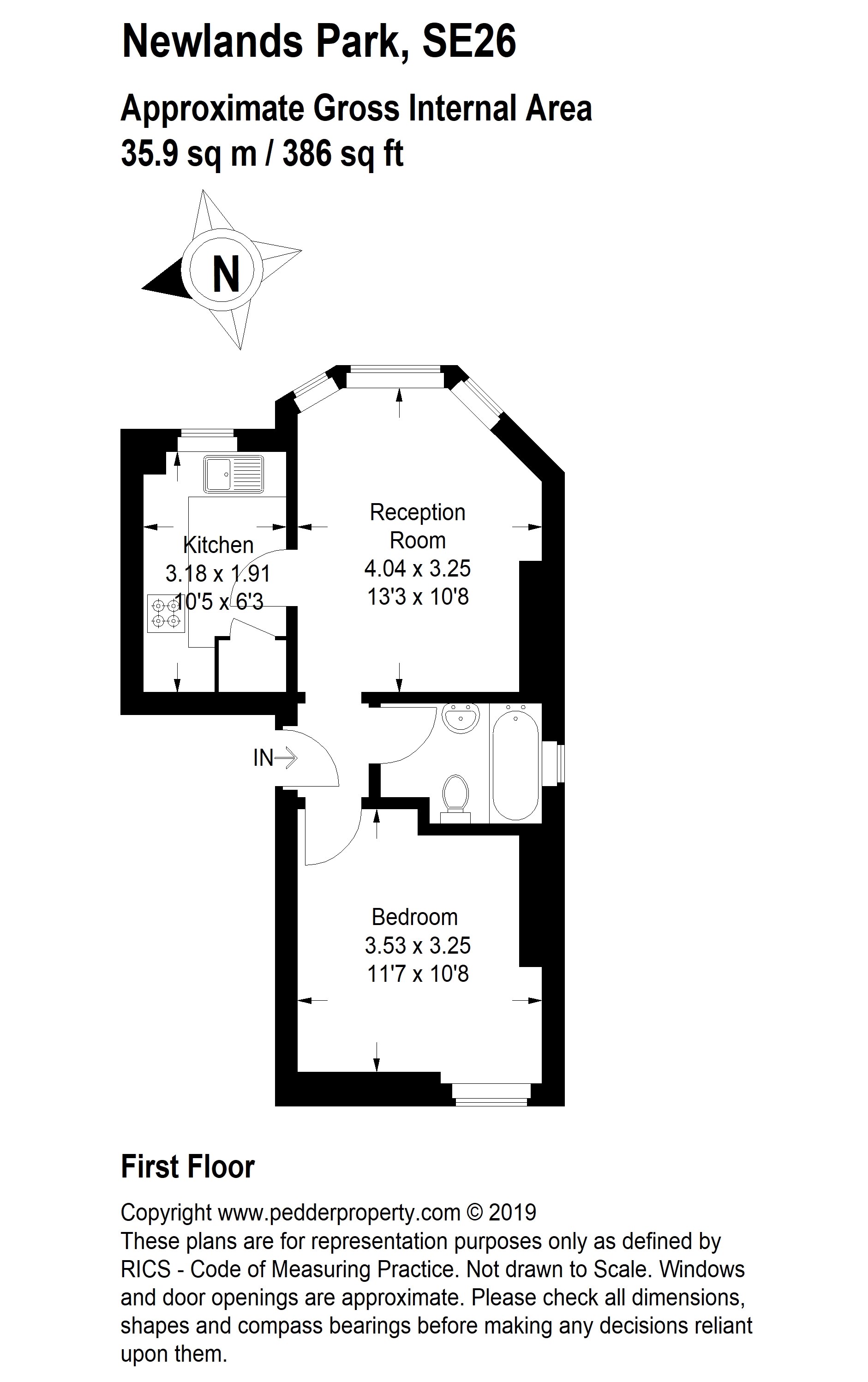 1 Bedrooms Flat to rent in Newlands Park, Sydenham SE26