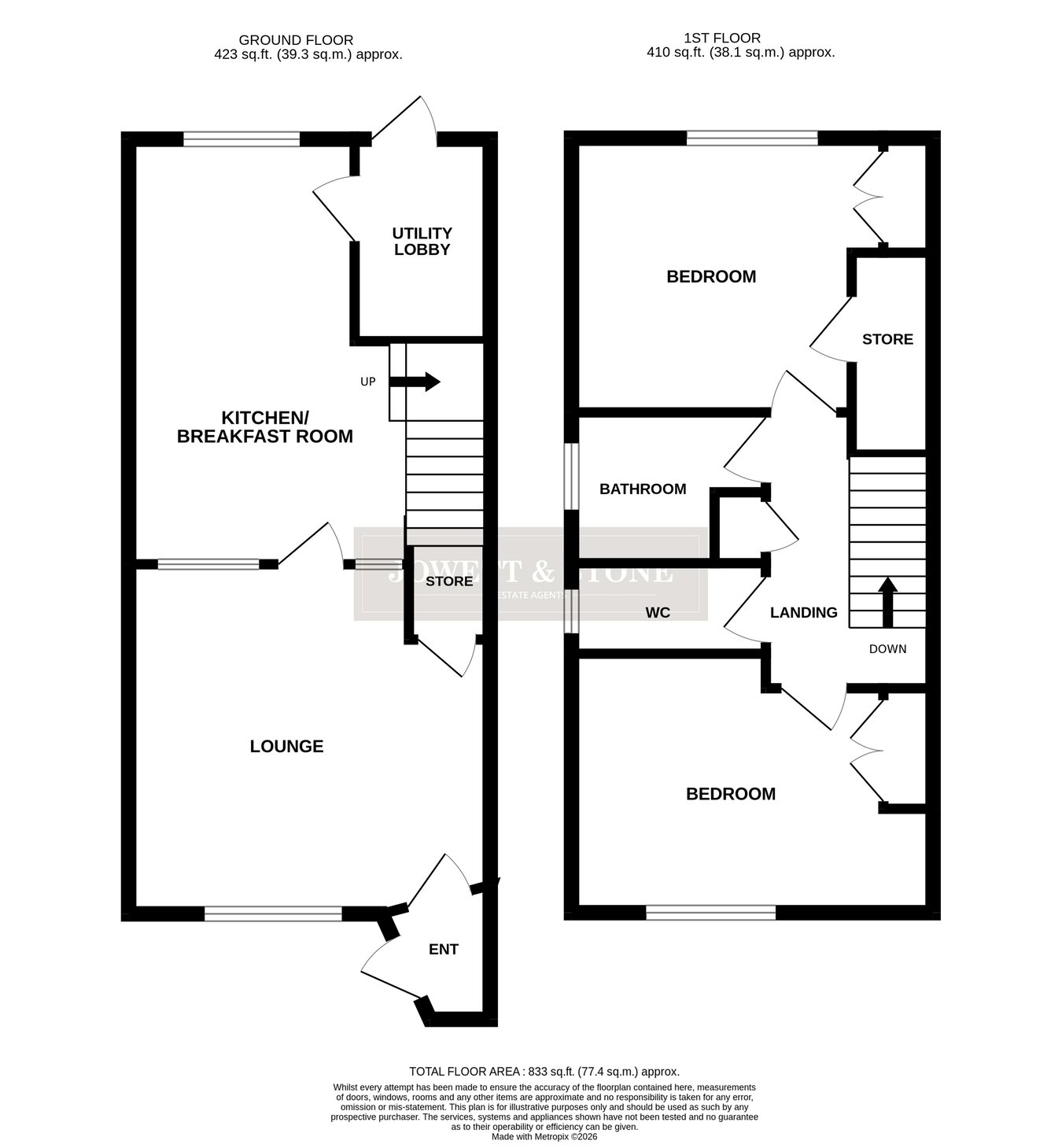 58, Knightsbridge Road, Leicester floorplan