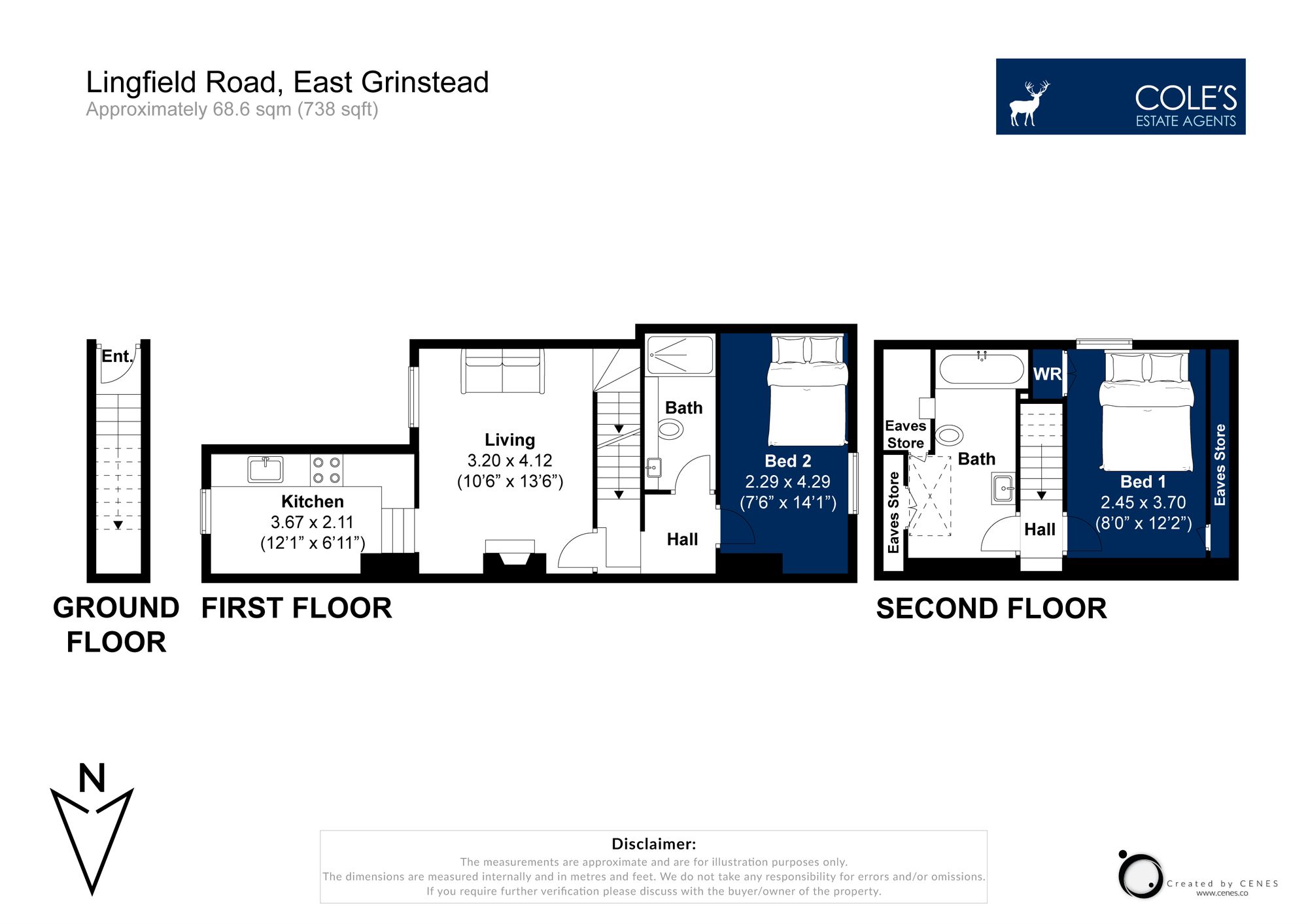 103a Lingfield Road, East Grinstead floorplan