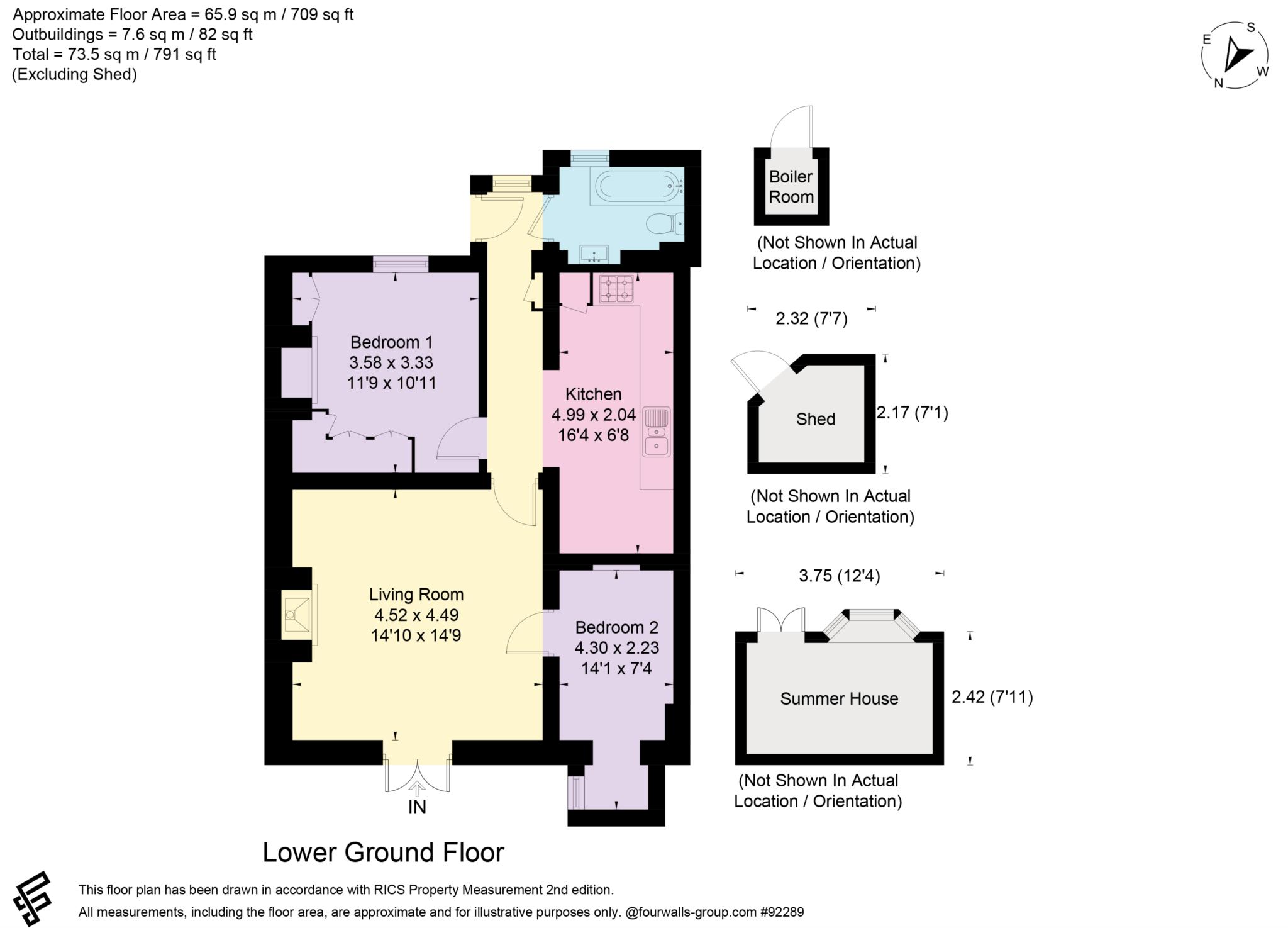 The Garden Flat, River Terrace, Henley On Thames floorplan