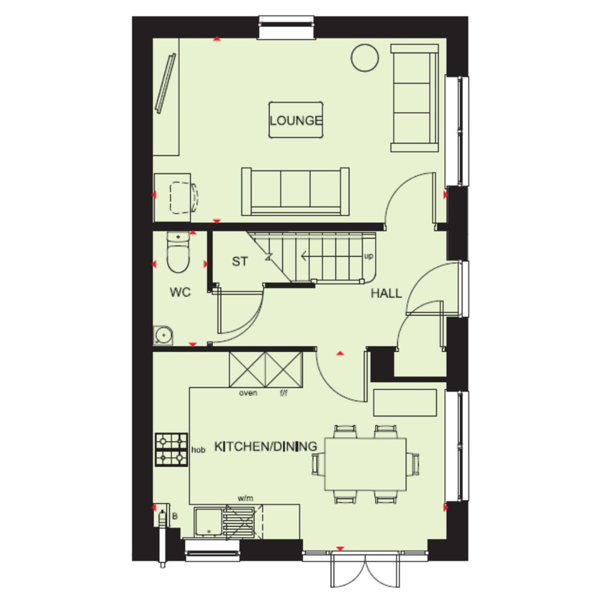 Ennerdale, Fiddington Fields, Ashchurch, Tewkesbury floorplan