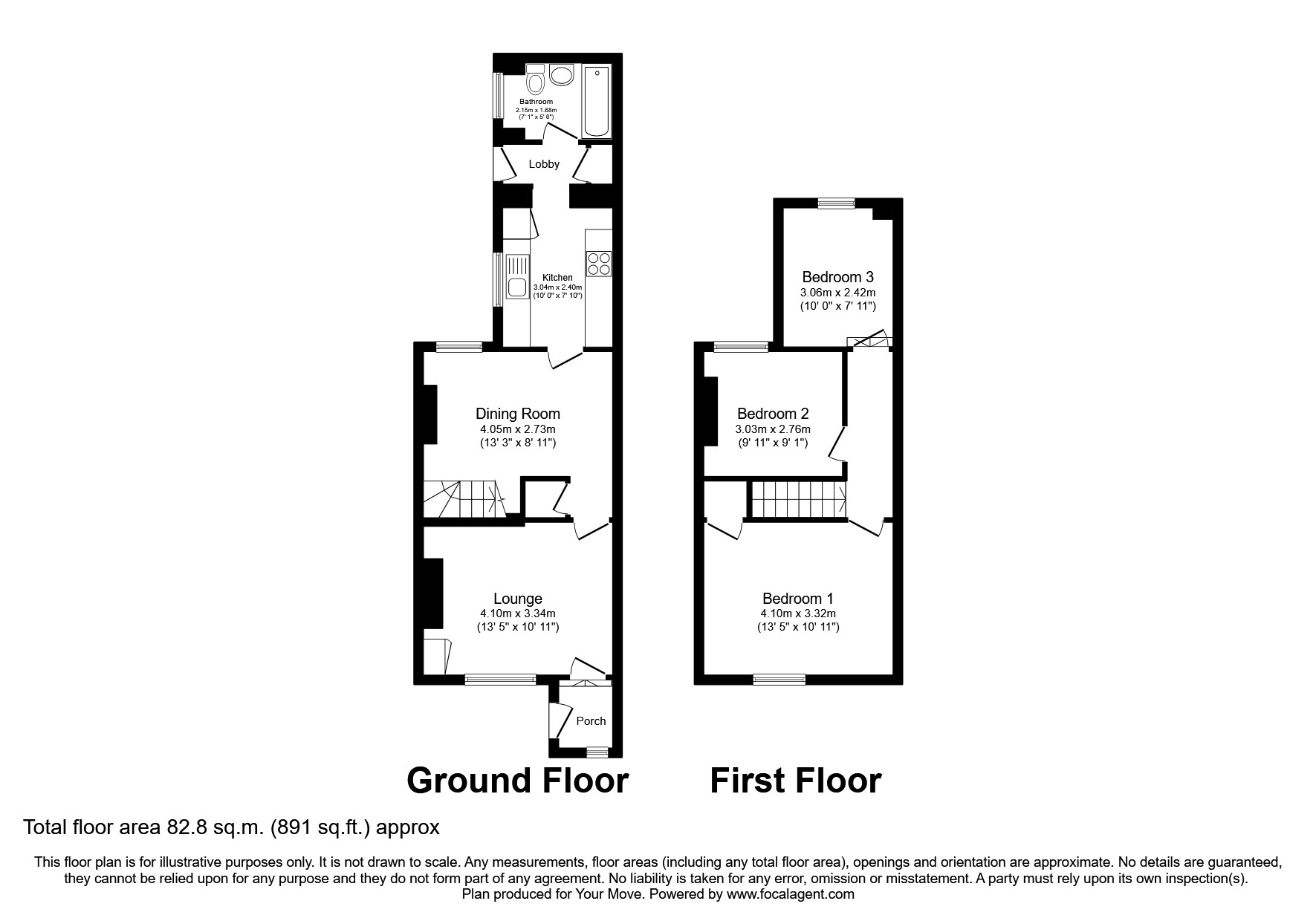 23, Petteril Terrace, Cumbria floorplan