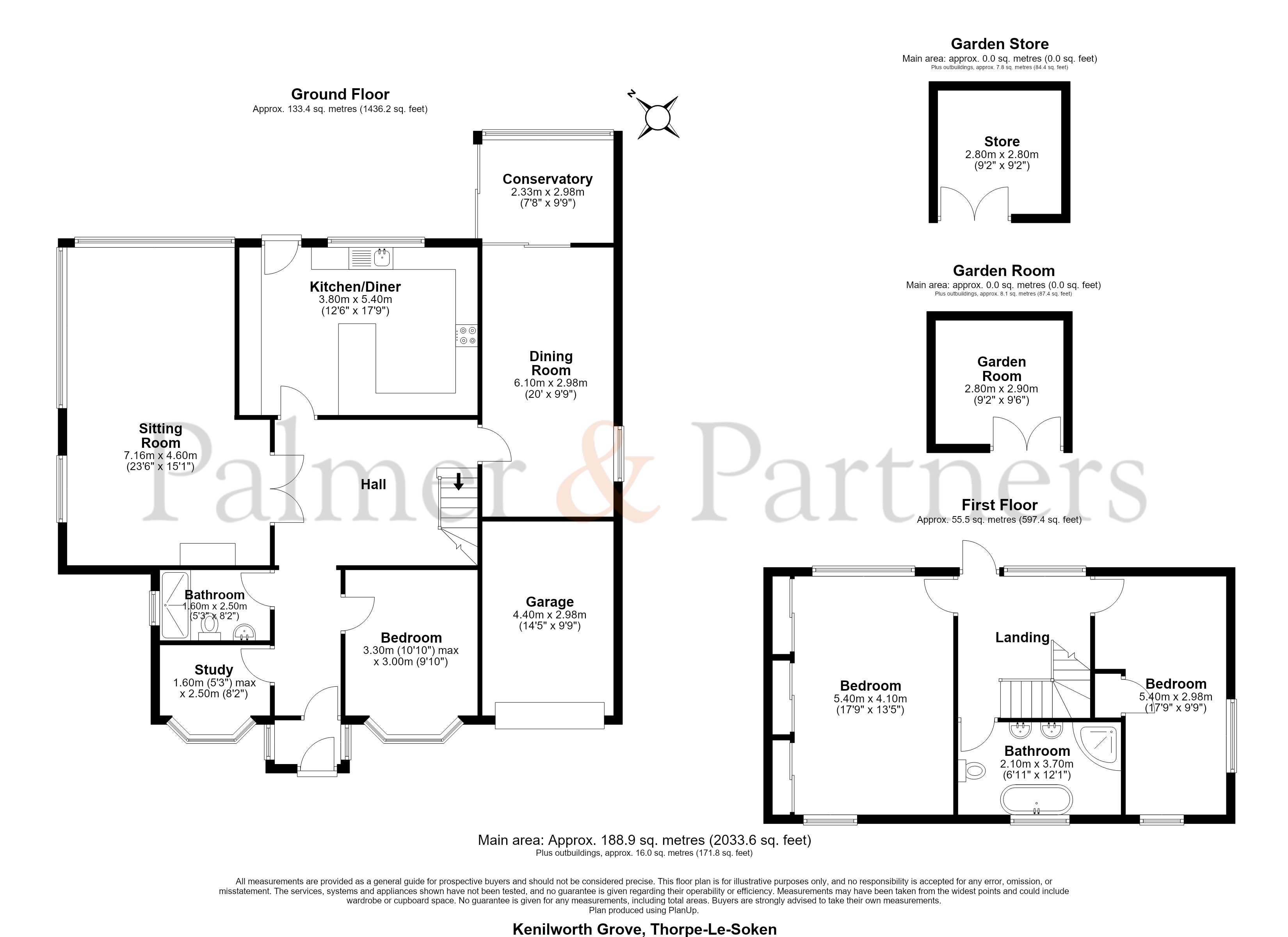 6, Kenilworth Grove, Clacton-on-Sea floorplan