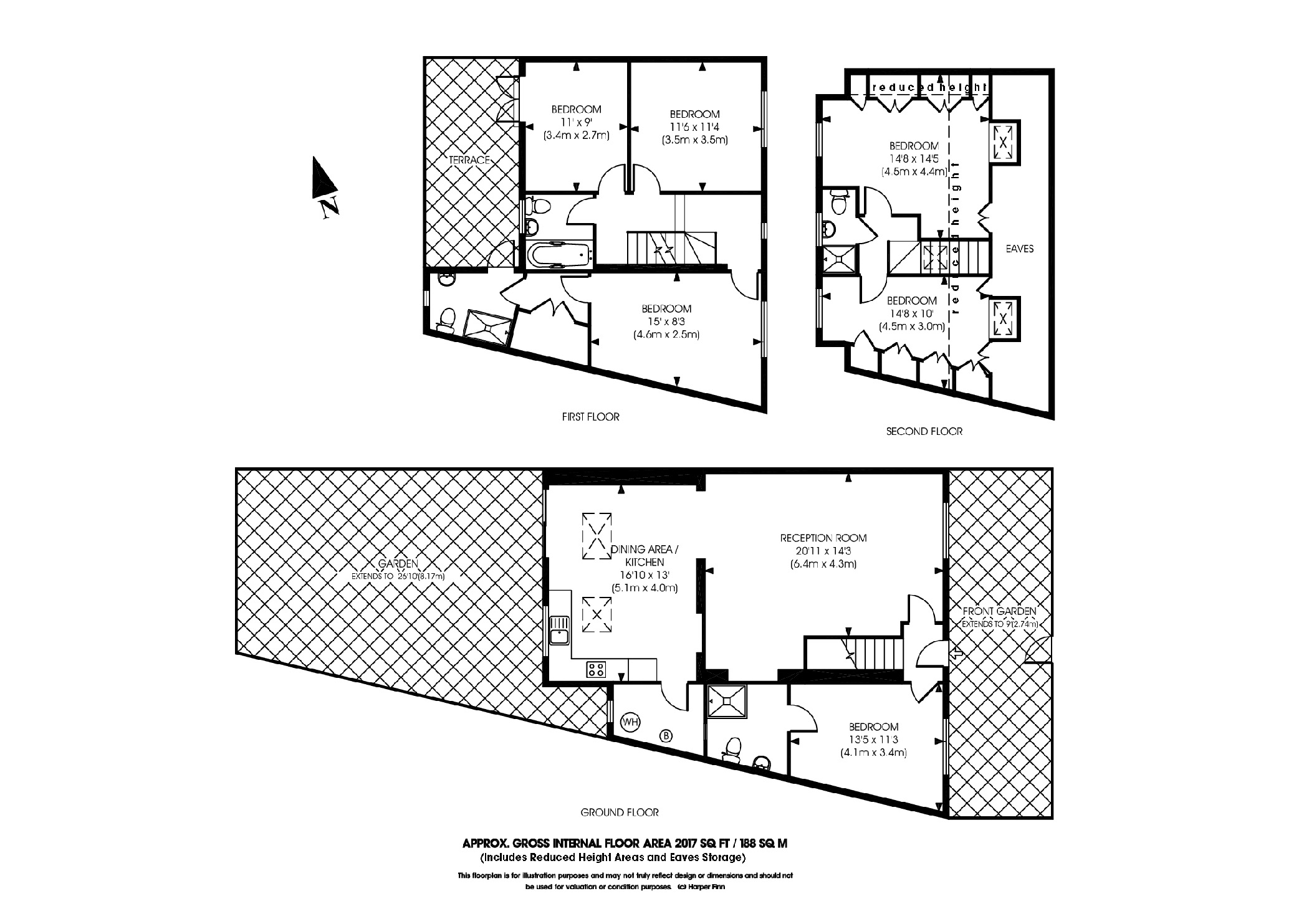 6 Bedrooms  to rent in Magnolia Road, London W4