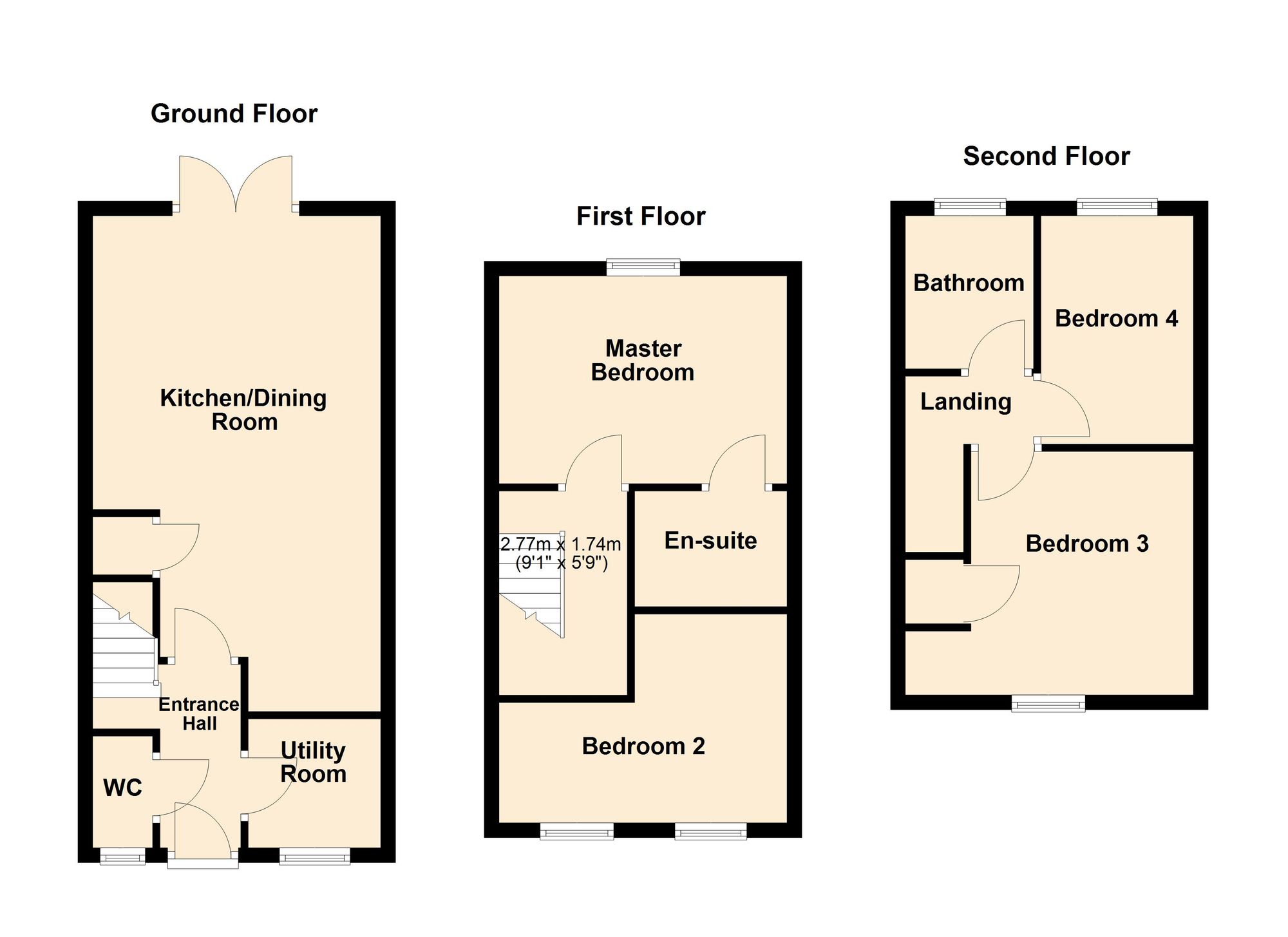 19 Manor Drive, Peterborough floorplan