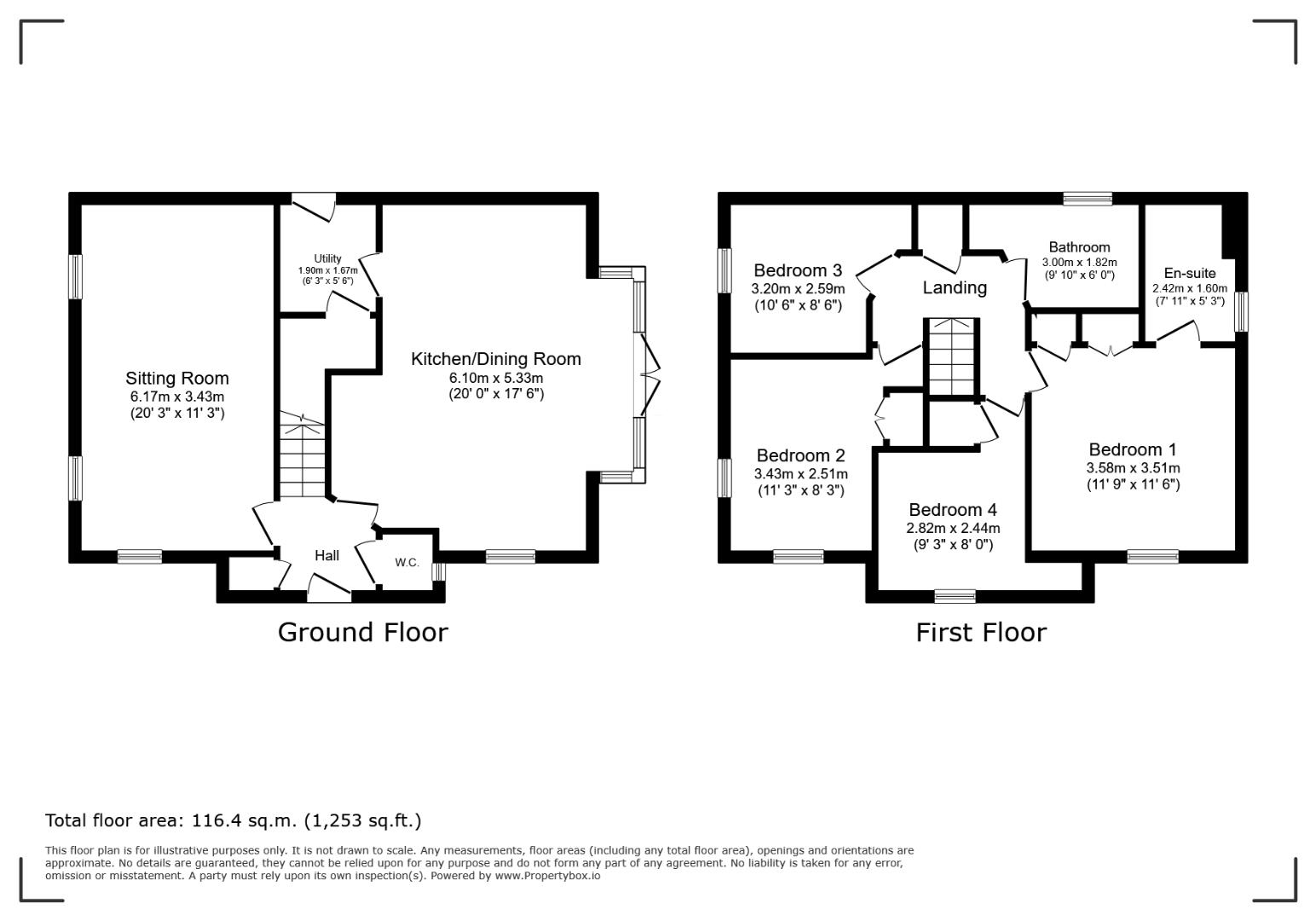1A, Bellman Walk, Ripon floorplan