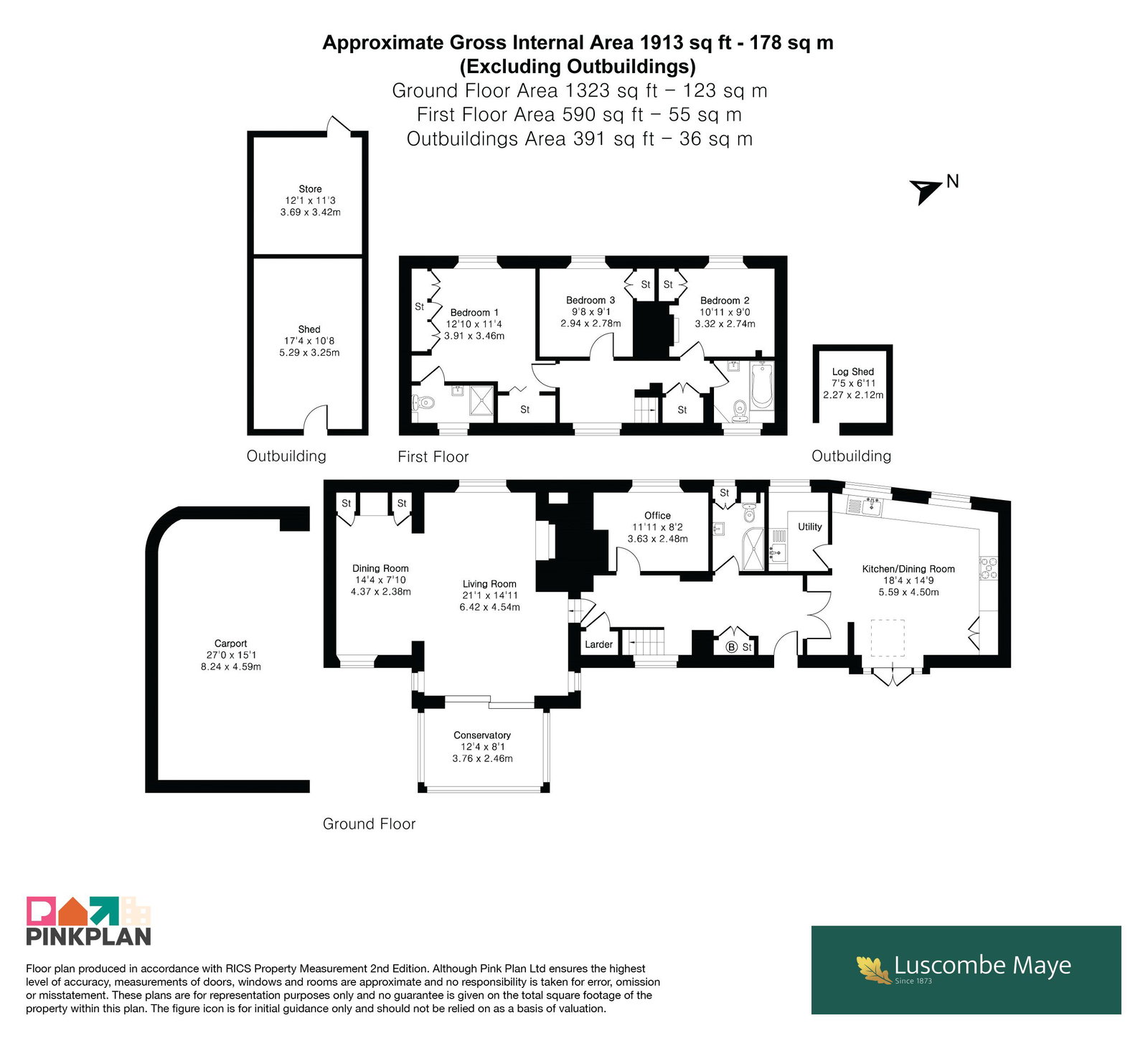 The Coach House, Brixton floorplan