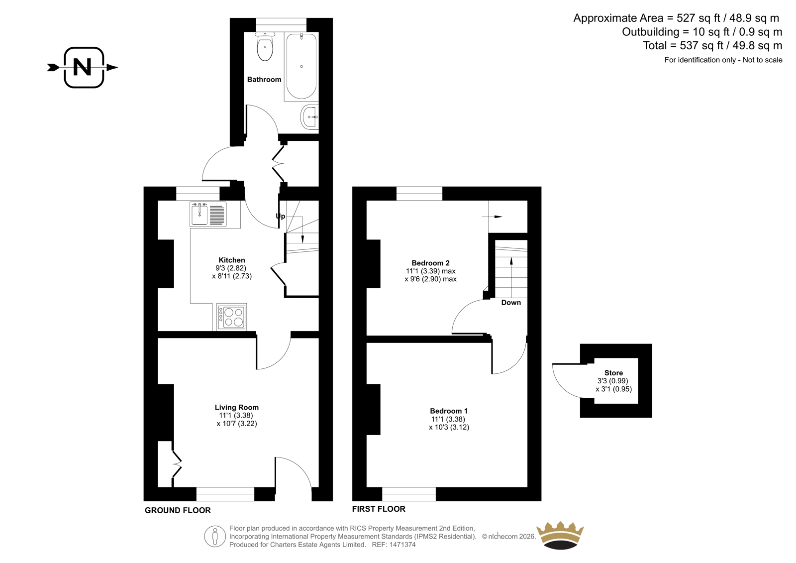 62, College Lane, Hassocks floorplan