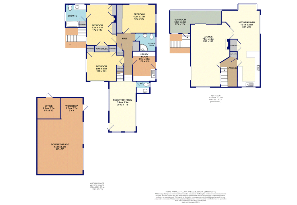 25 East Avenue, Norwich floorplan
