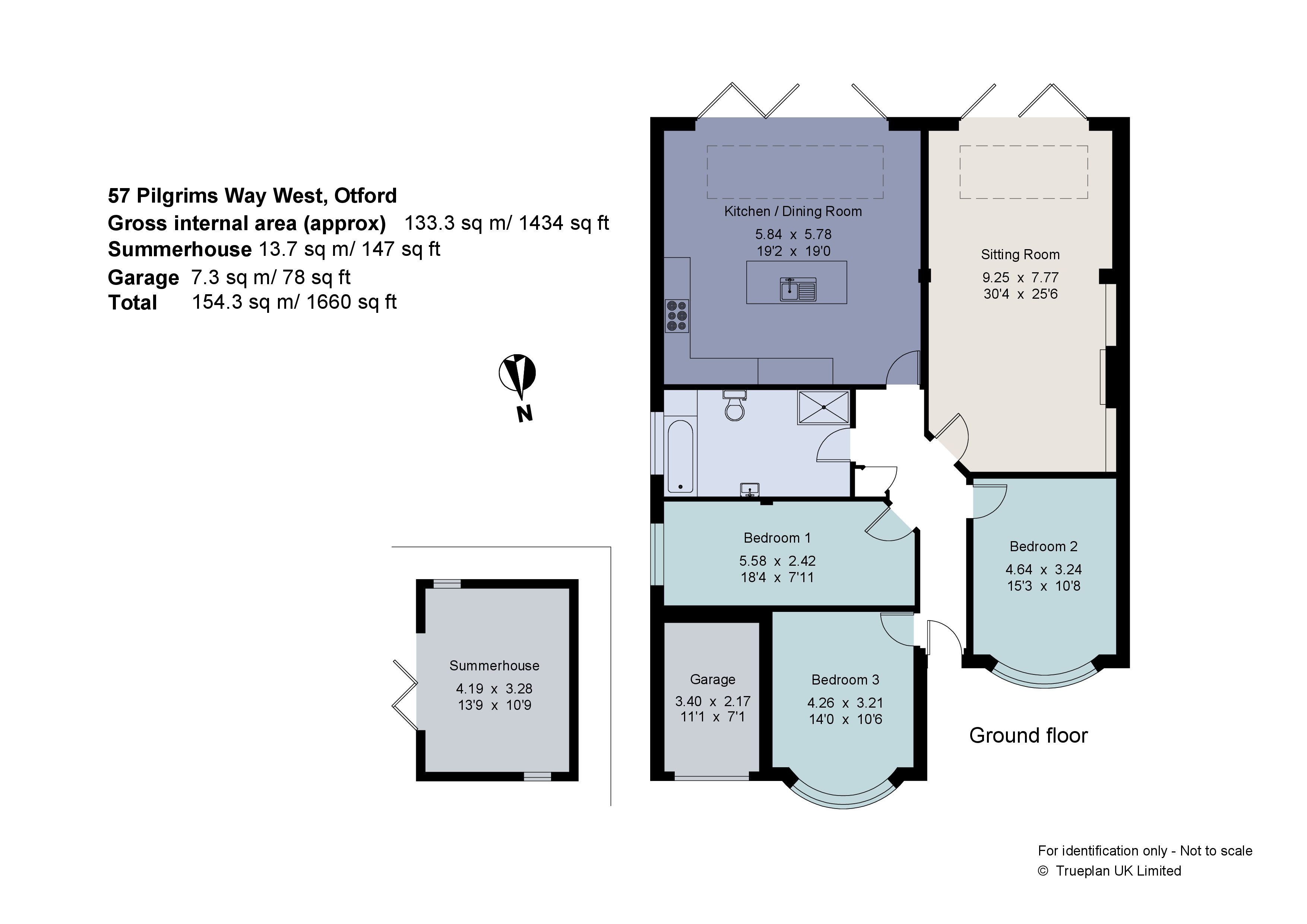 57, Pilgrims Way West, Sevenoaks floorplan