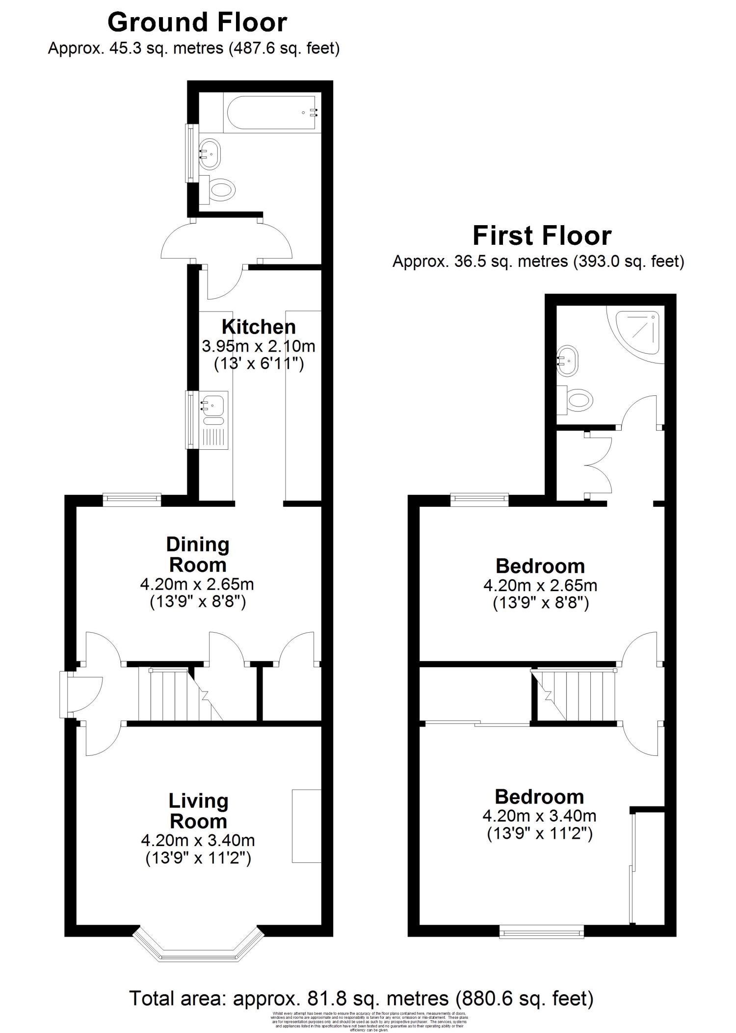 5, The Grove, Egham floorplan