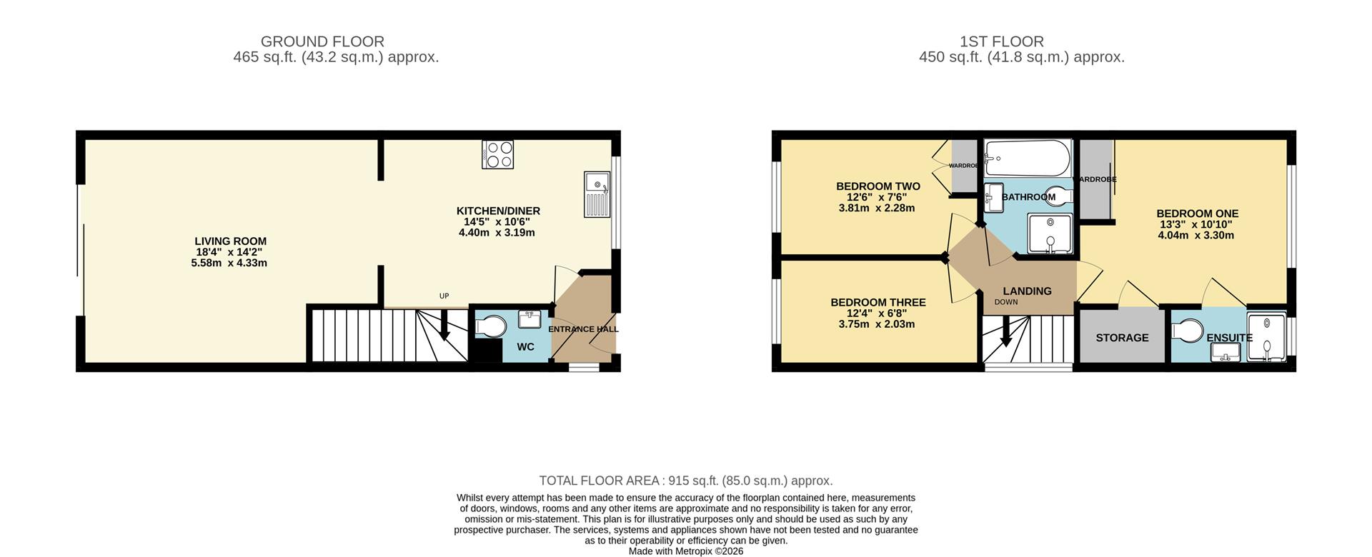 20, Little Acres Way, Hastings floorplan