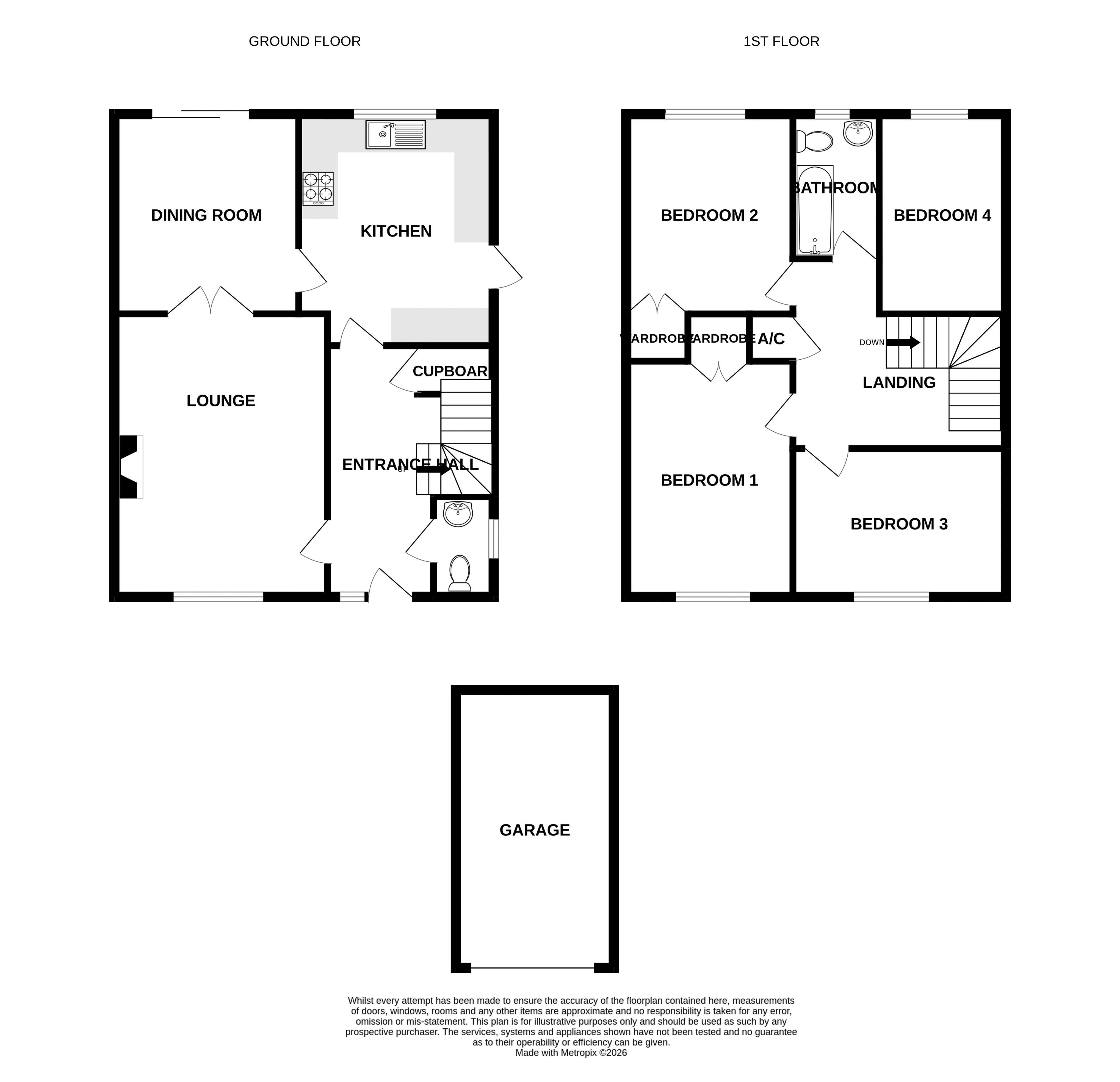 7, Thistle Down, Horndean floorplan