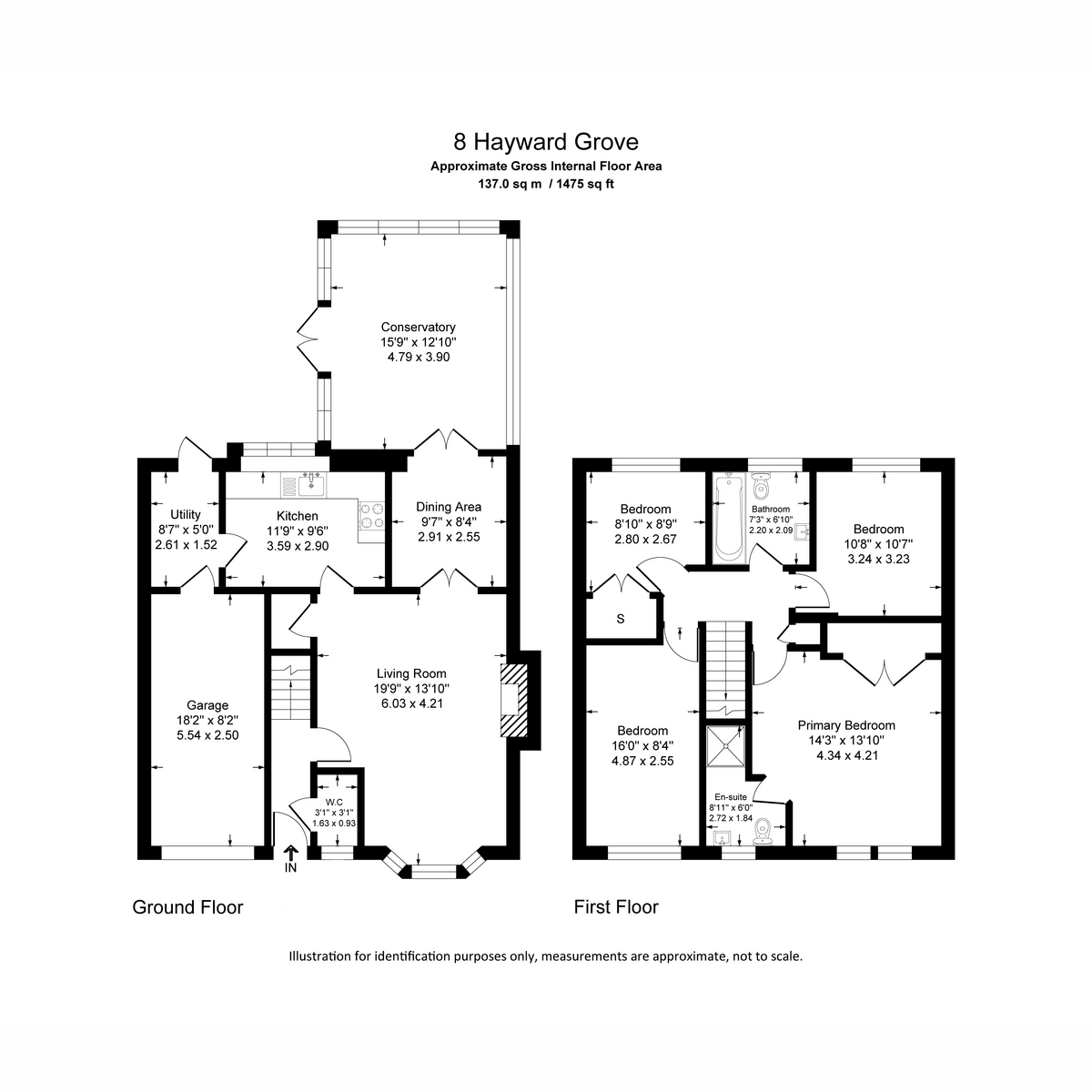 8, Hayward Grove, Wigan floorplan